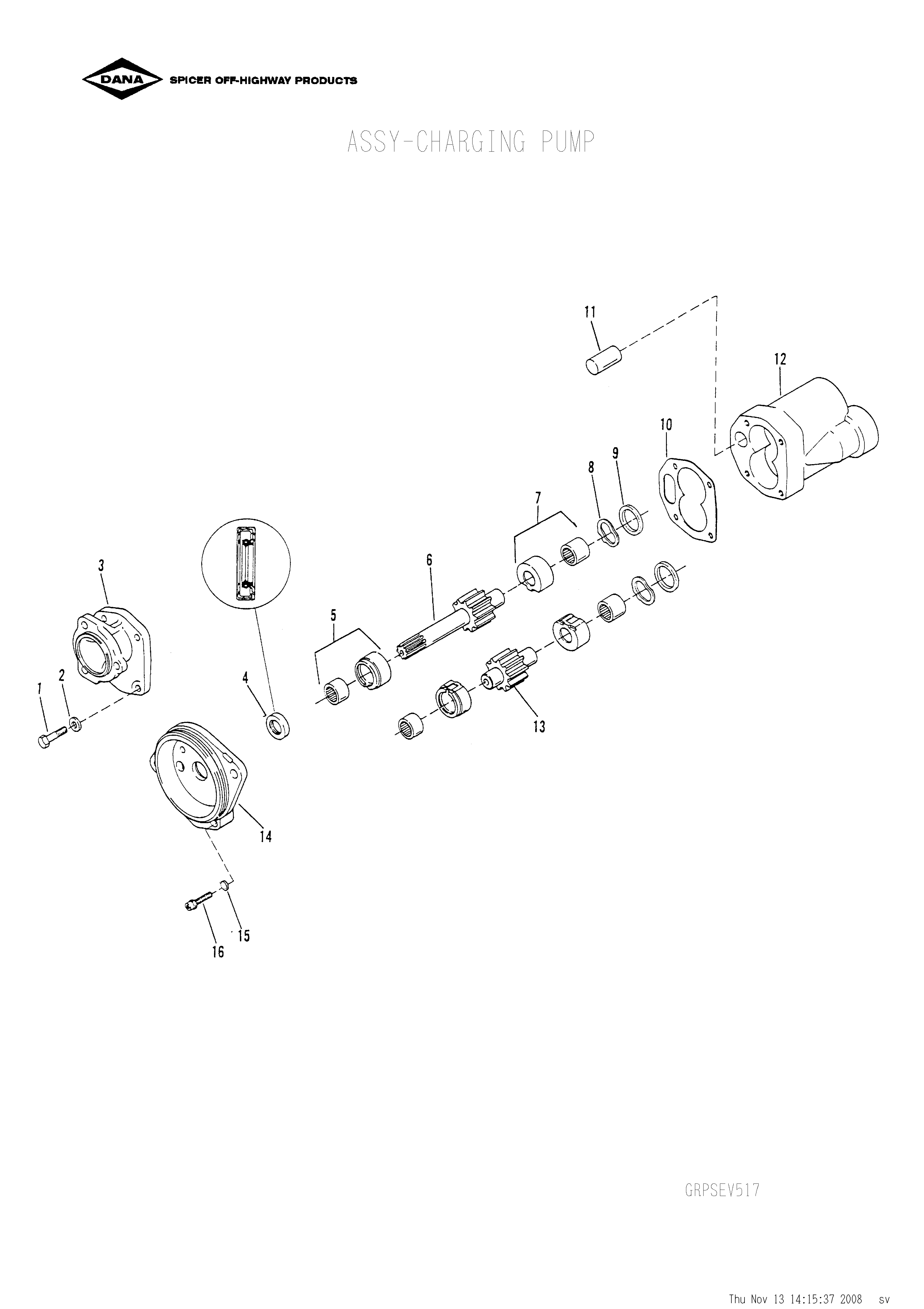 drawing for TELEDYNE SPECIALITY EQUIPMENT 1004628 - SEAL (figure 4)