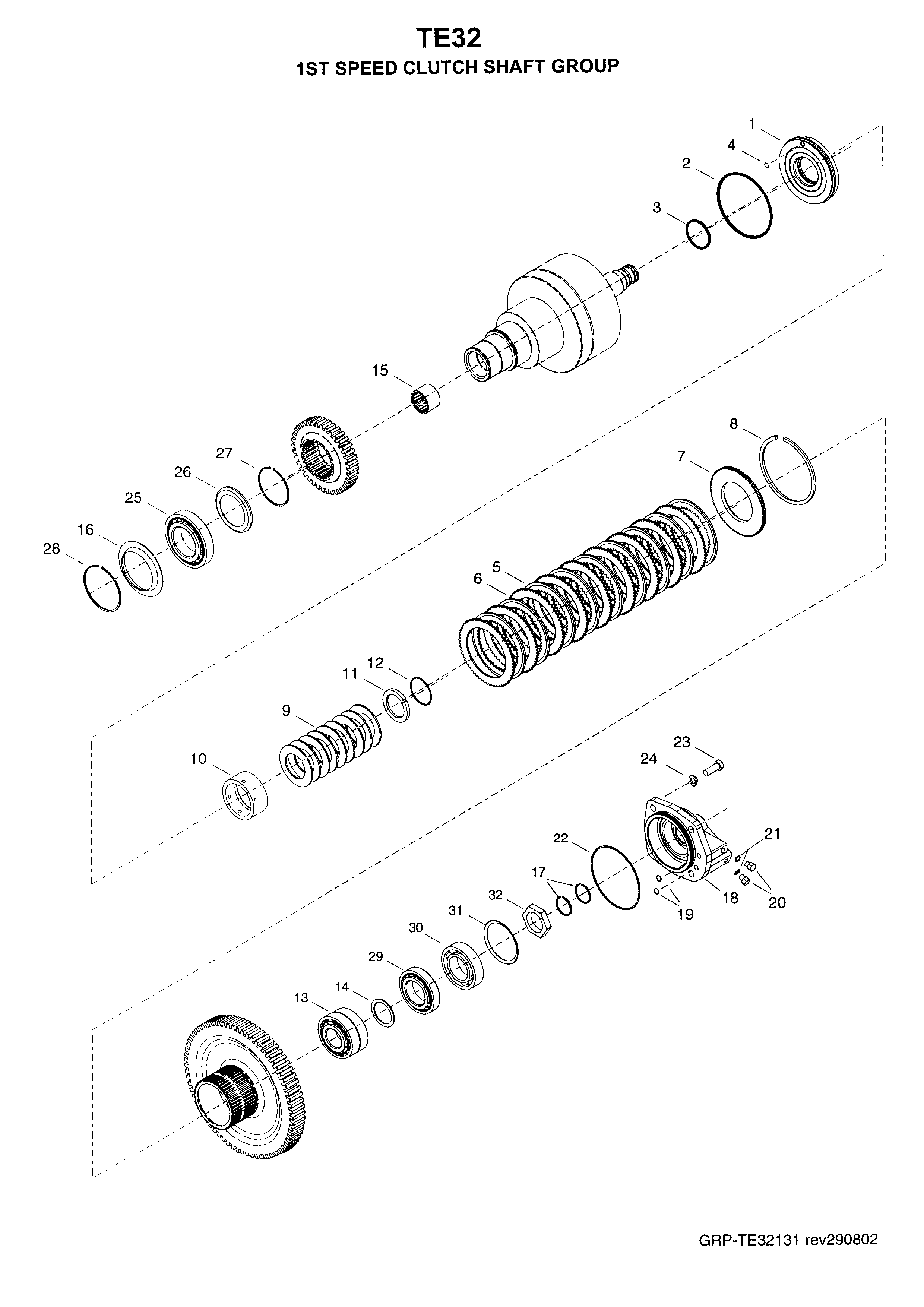 drawing for FMC FM6016MP - CLUTCH PLATE (figure 2)