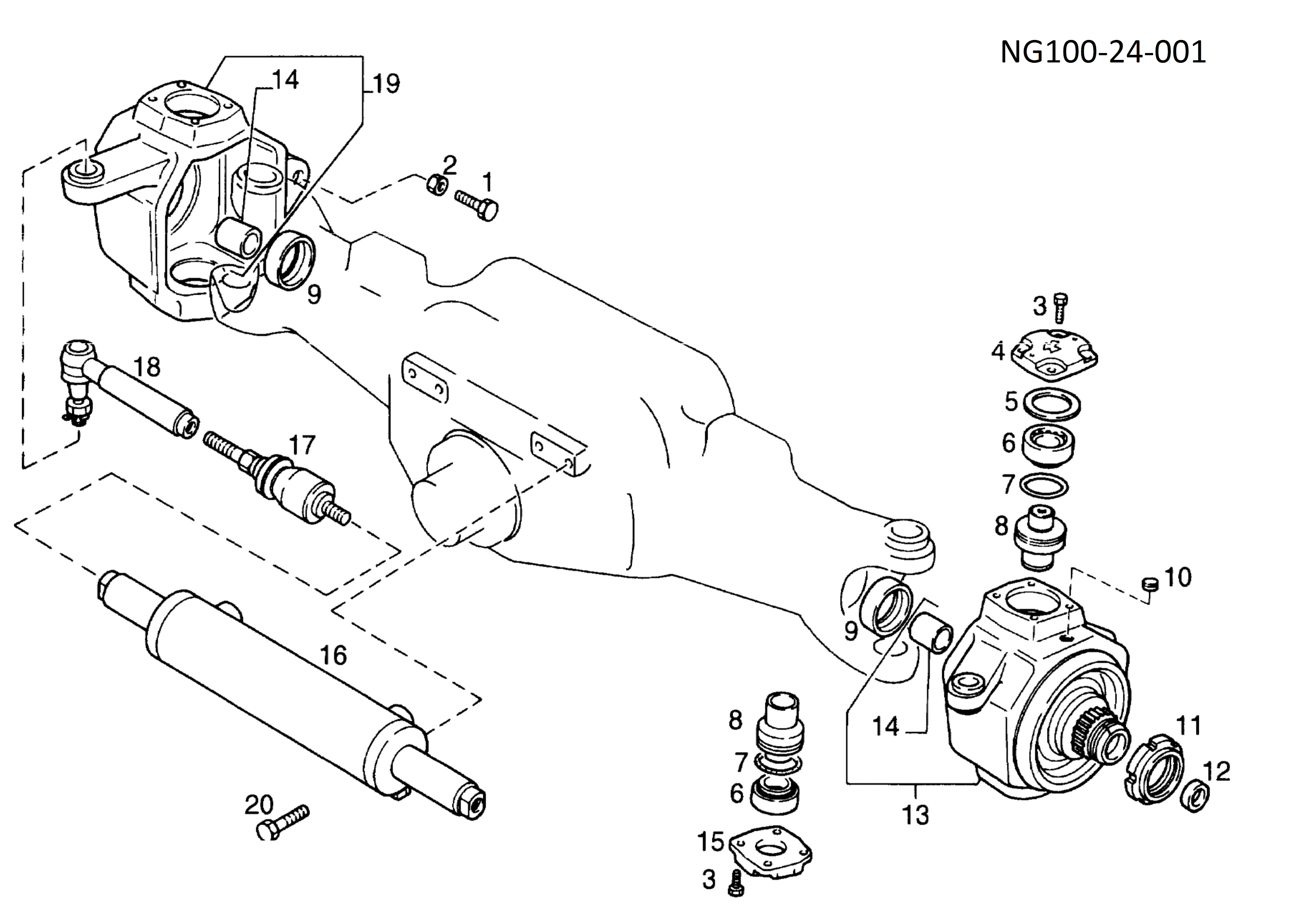 drawing for LANDINI 3019943X1 - BACK - UP RING (figure 4)