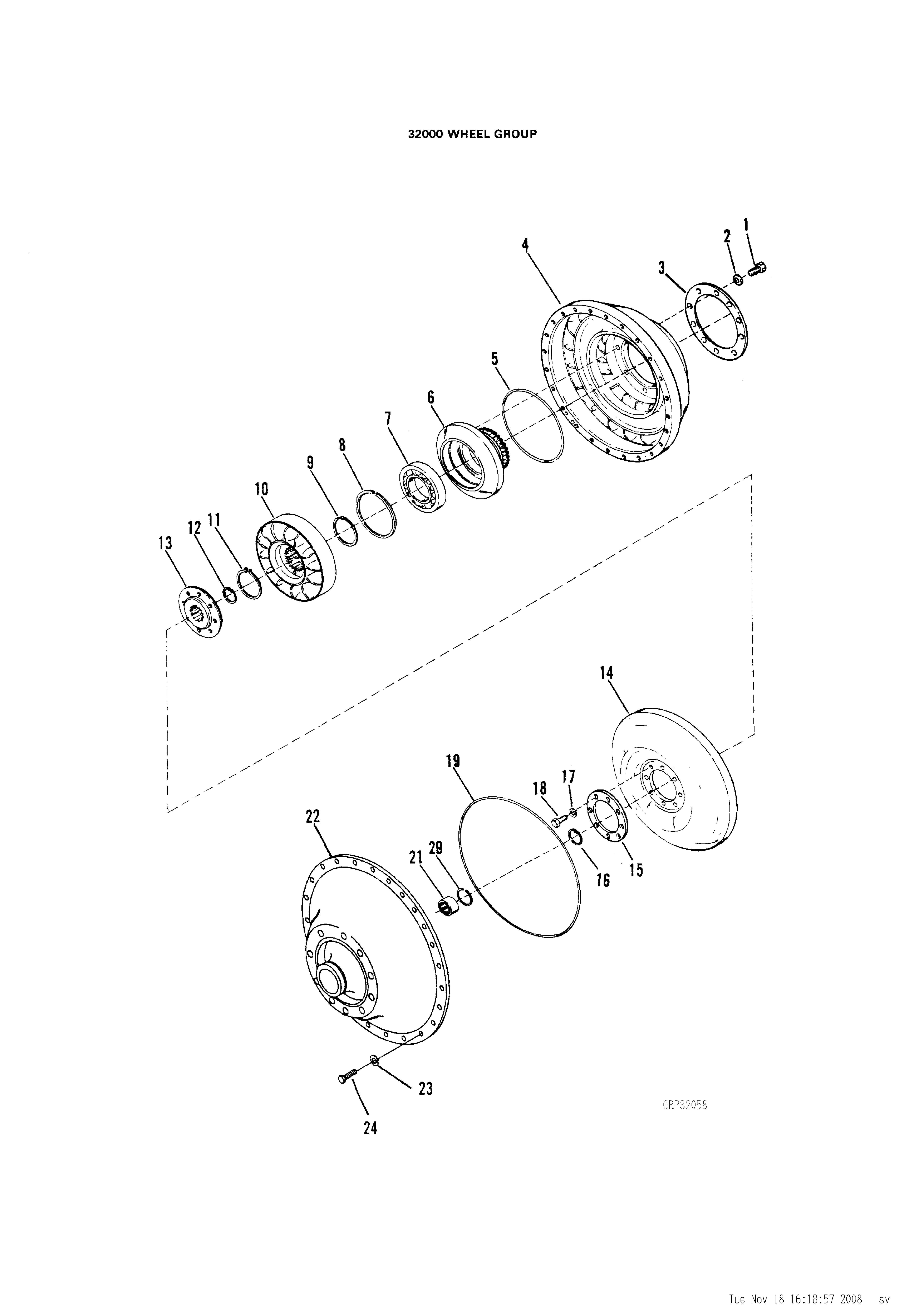 drawing for VALLEE CK214924 - HUB (figure 4)