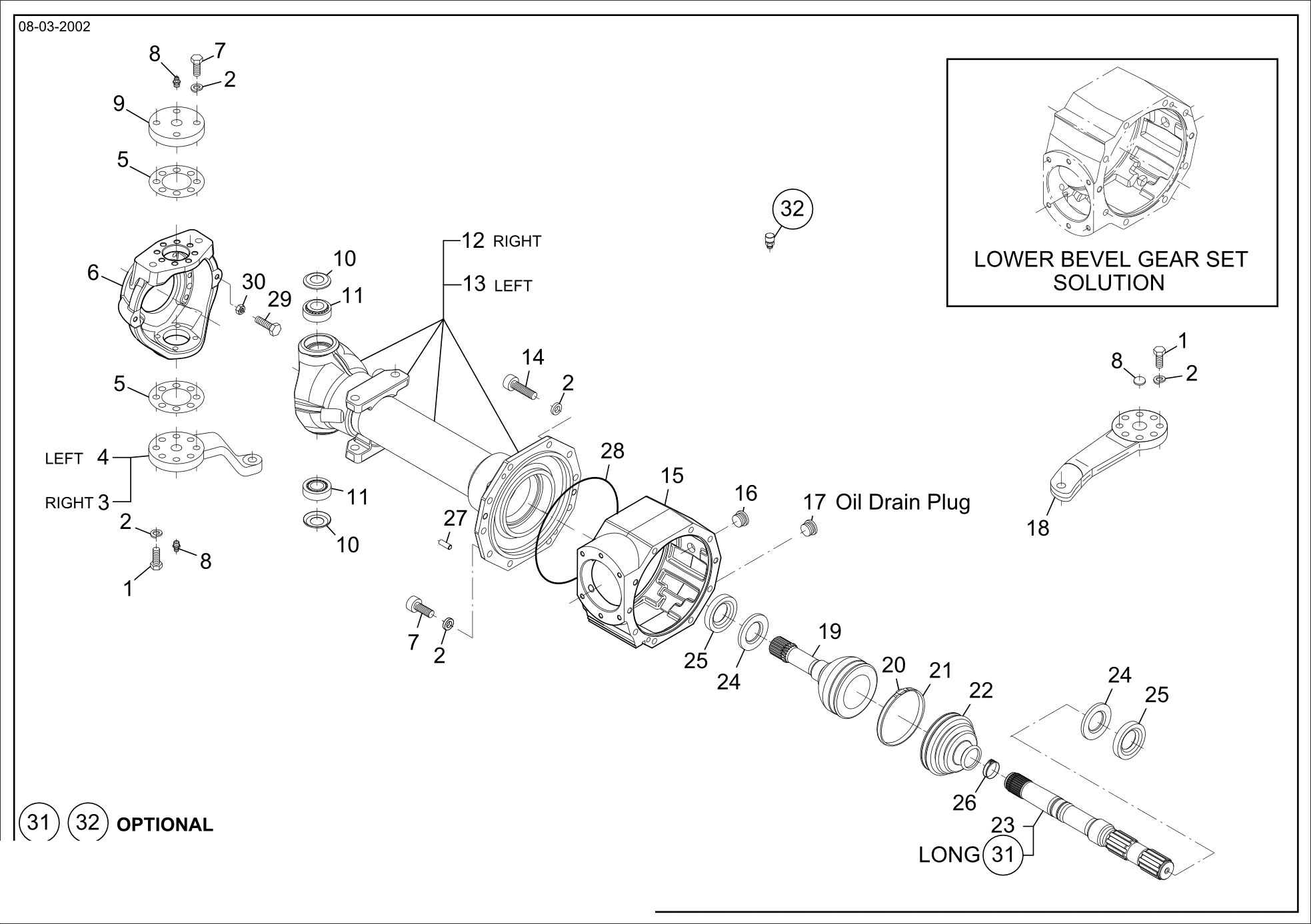 drawing for WIRTGEN GROUP 10122 - PIVOT PIN (figure 5)