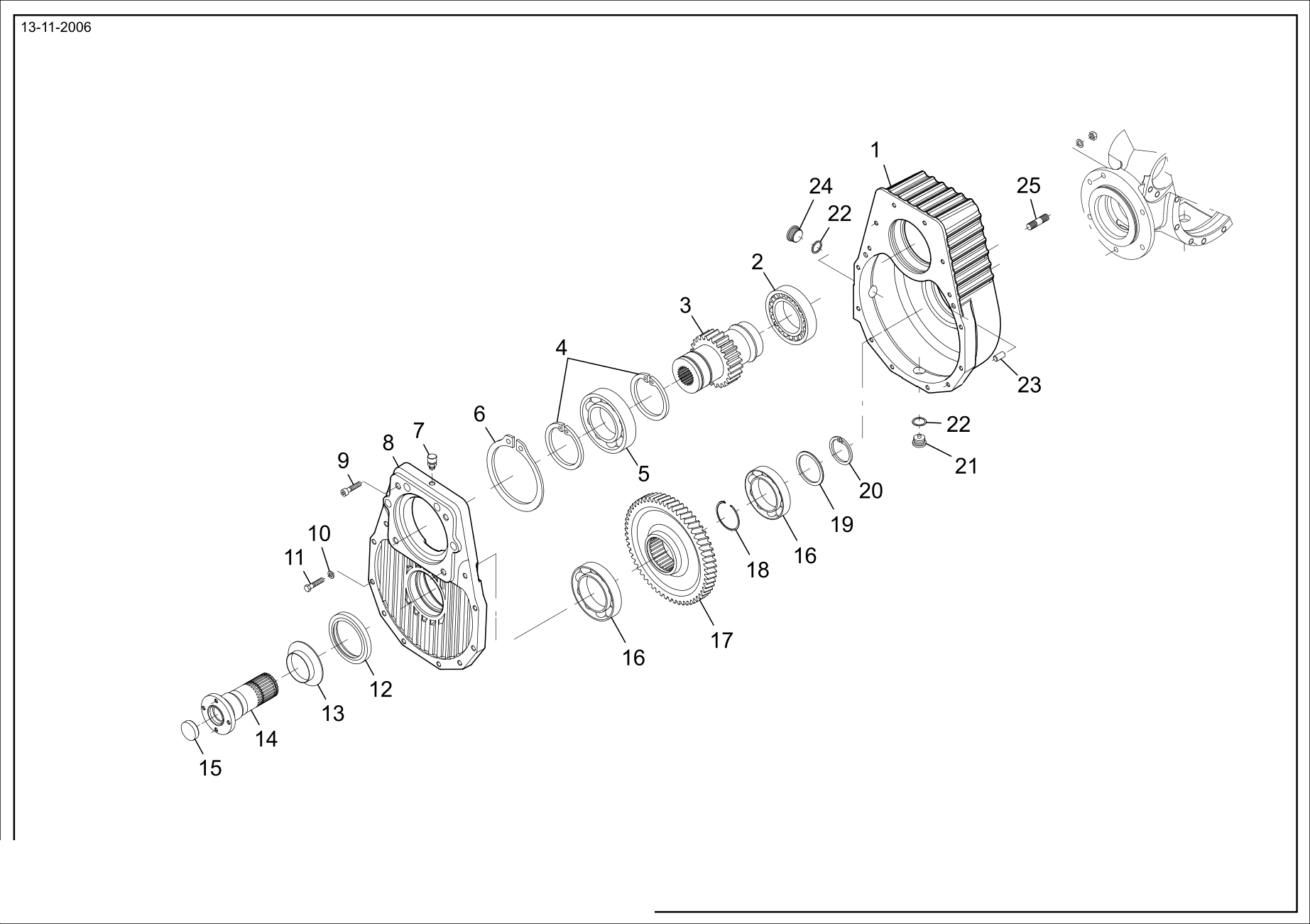 drawing for CORTECO 12001102B - SEAL (figure 2)