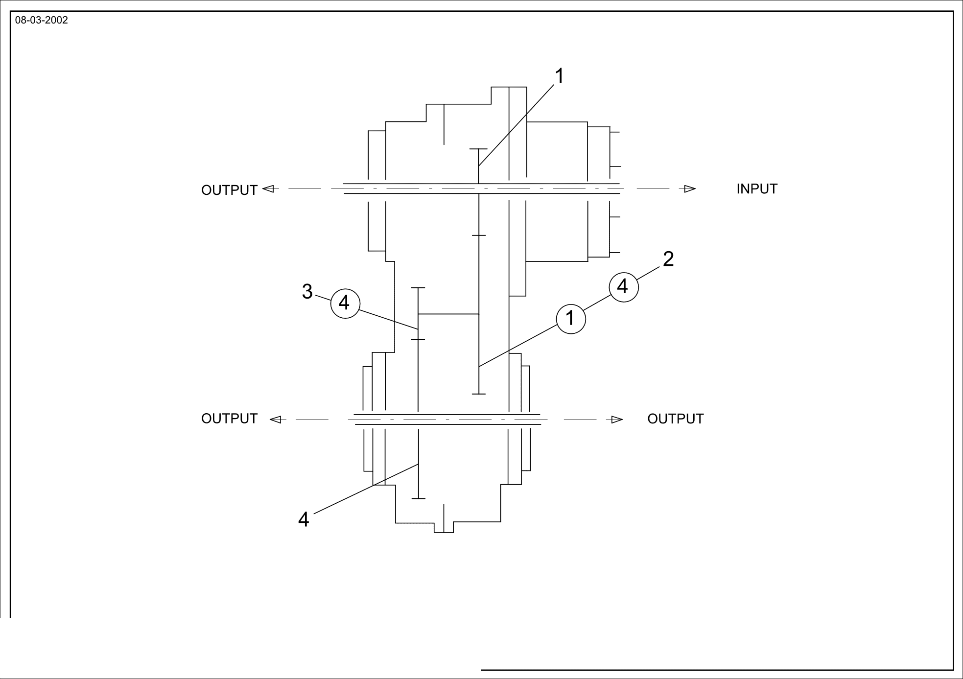 drawing for ATLAS WEYHAUSEN 2902594 - GEAR (figure 1)