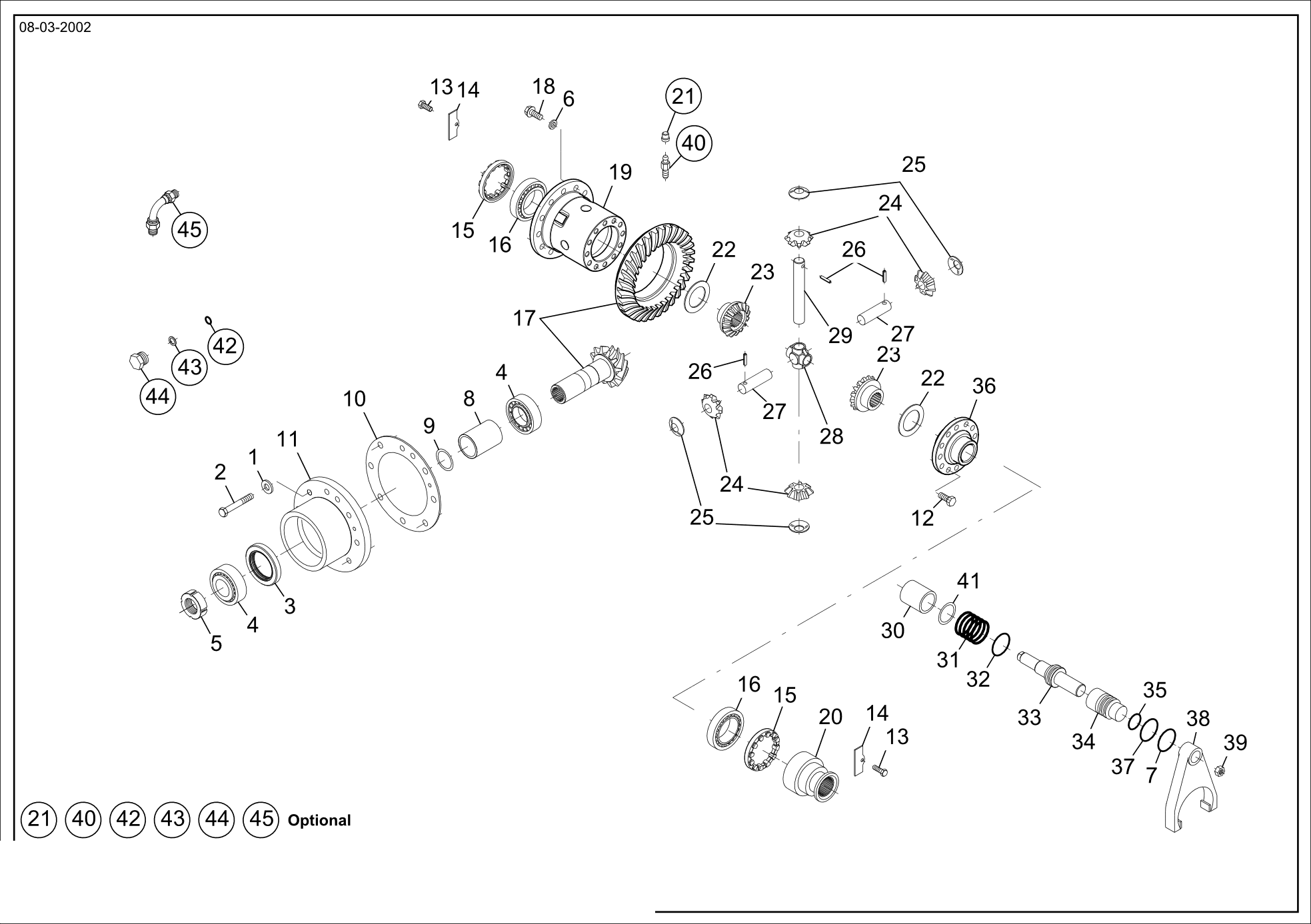 drawing for CORTECO 12011021B - SEAL - ROTARY SHAFT (figure 4)