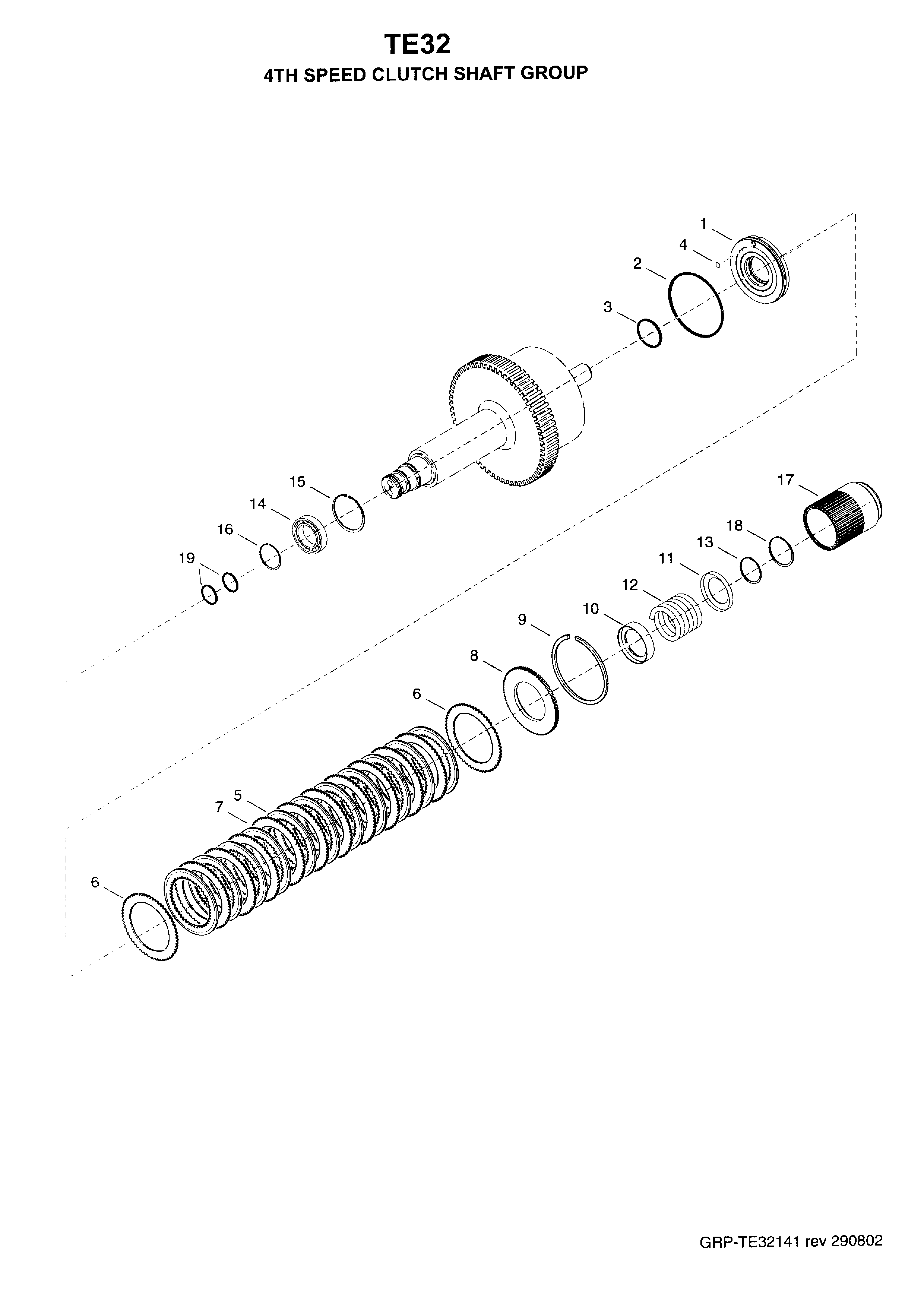 drawing for KALMAR INDUSTRIES INC. 923.944.149 - CLUTCH INNER DISC (figure 2)