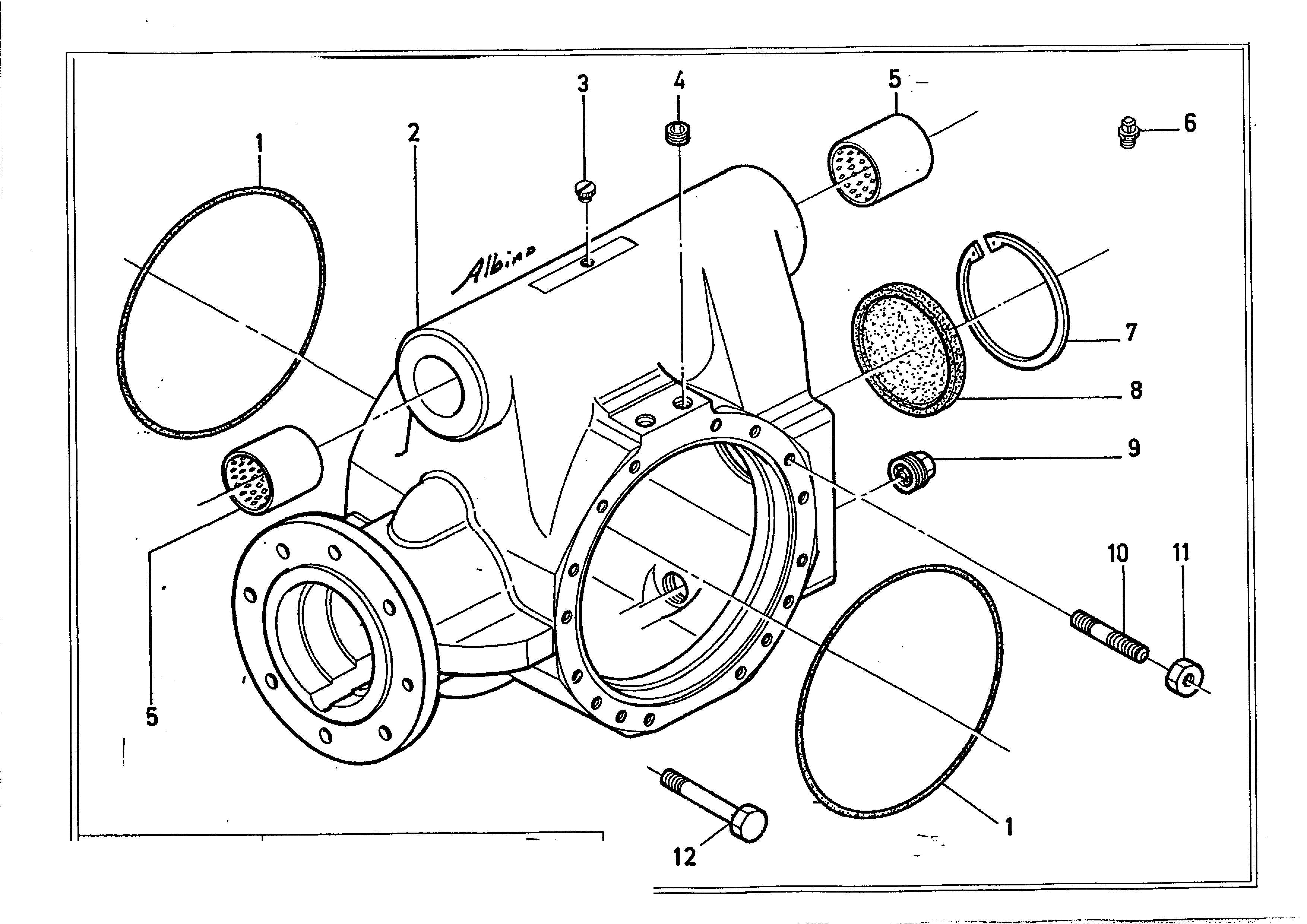 drawing for KOMATSU LTD. HU1722773 - STUD (figure 4)
