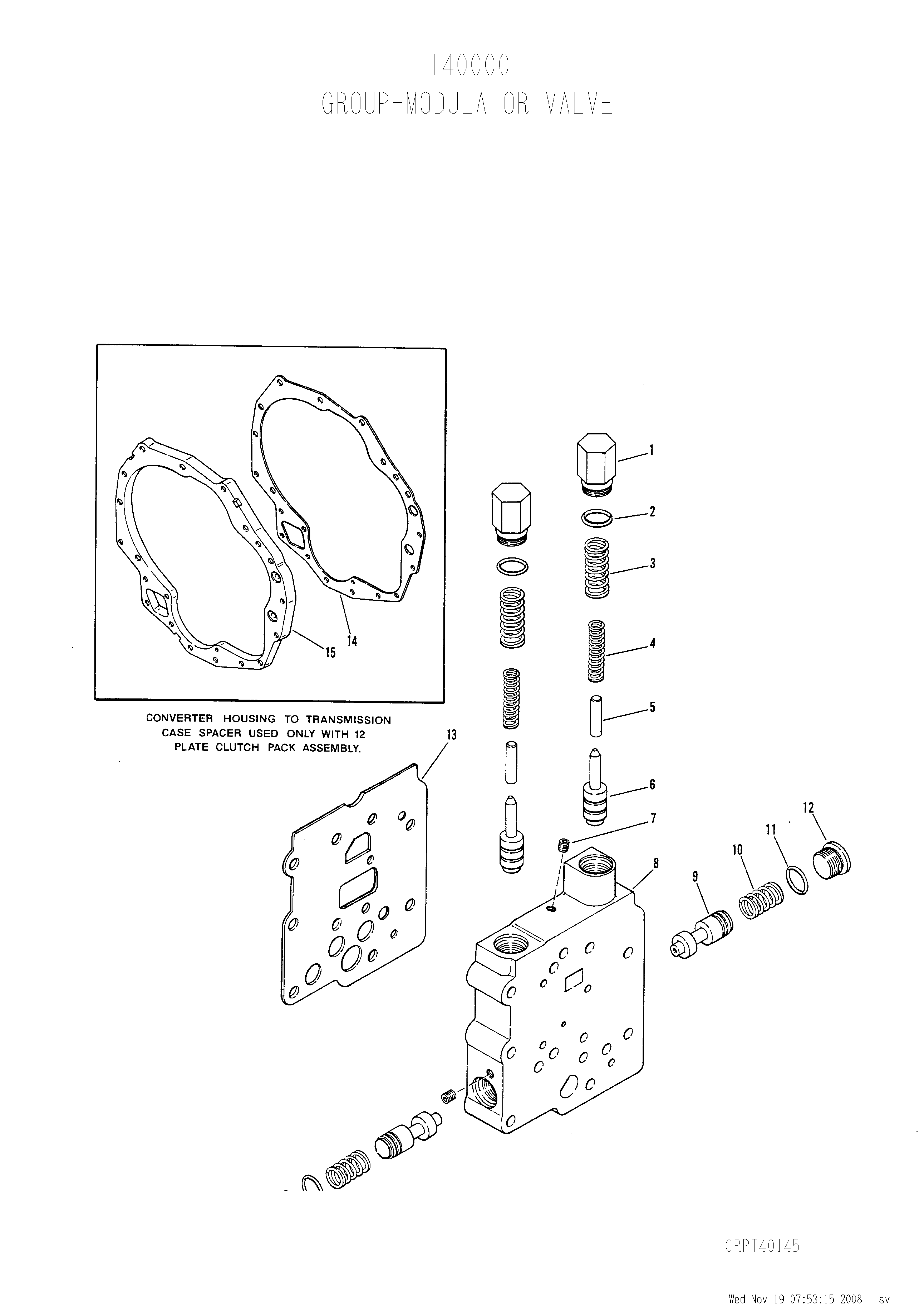 drawing for CNH NEW HOLLAND 75285029 - PIN (figure 2)