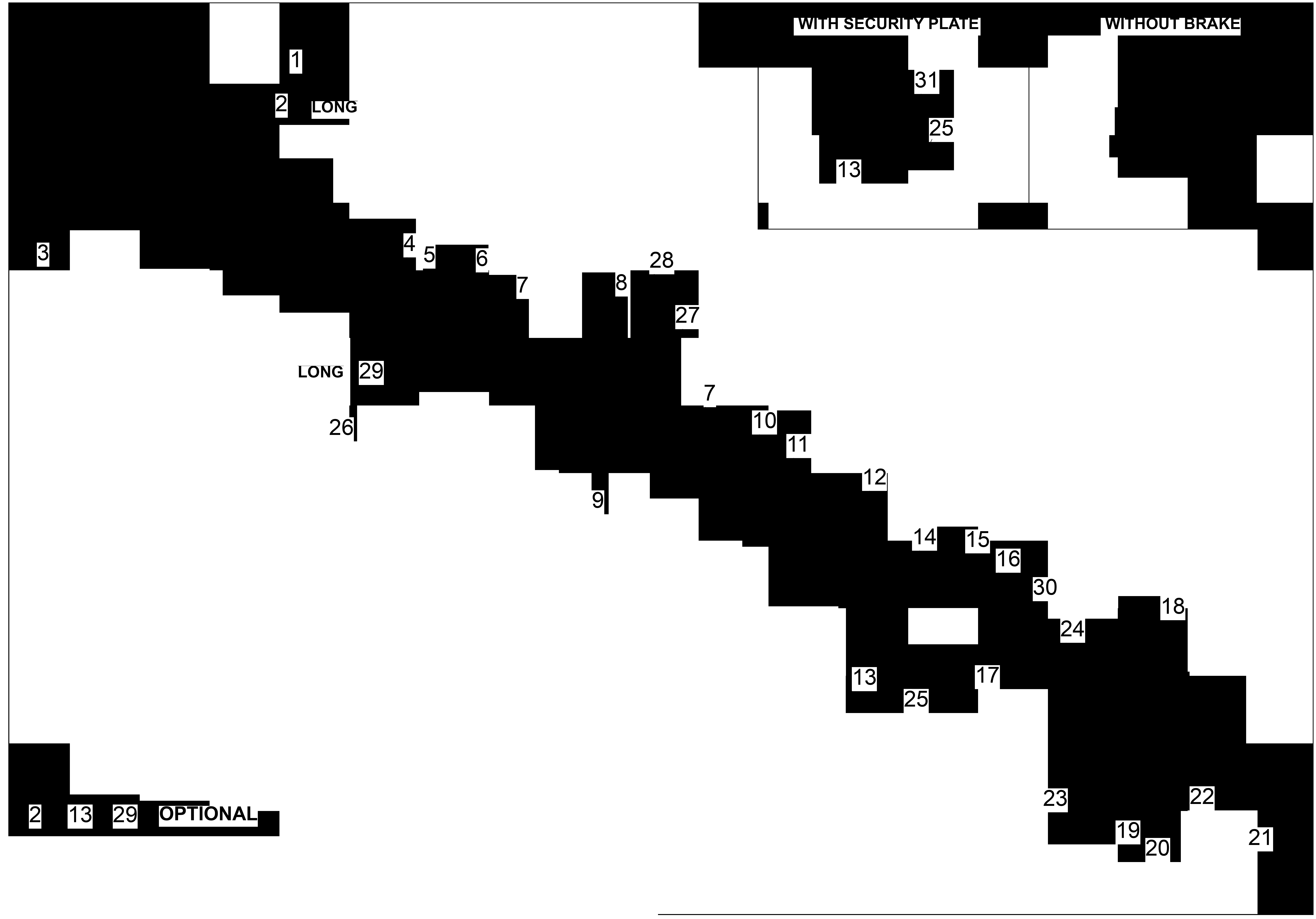 drawing for OLDENBURG LAKESHORE 50085019-13 - BEARING (figure 2)