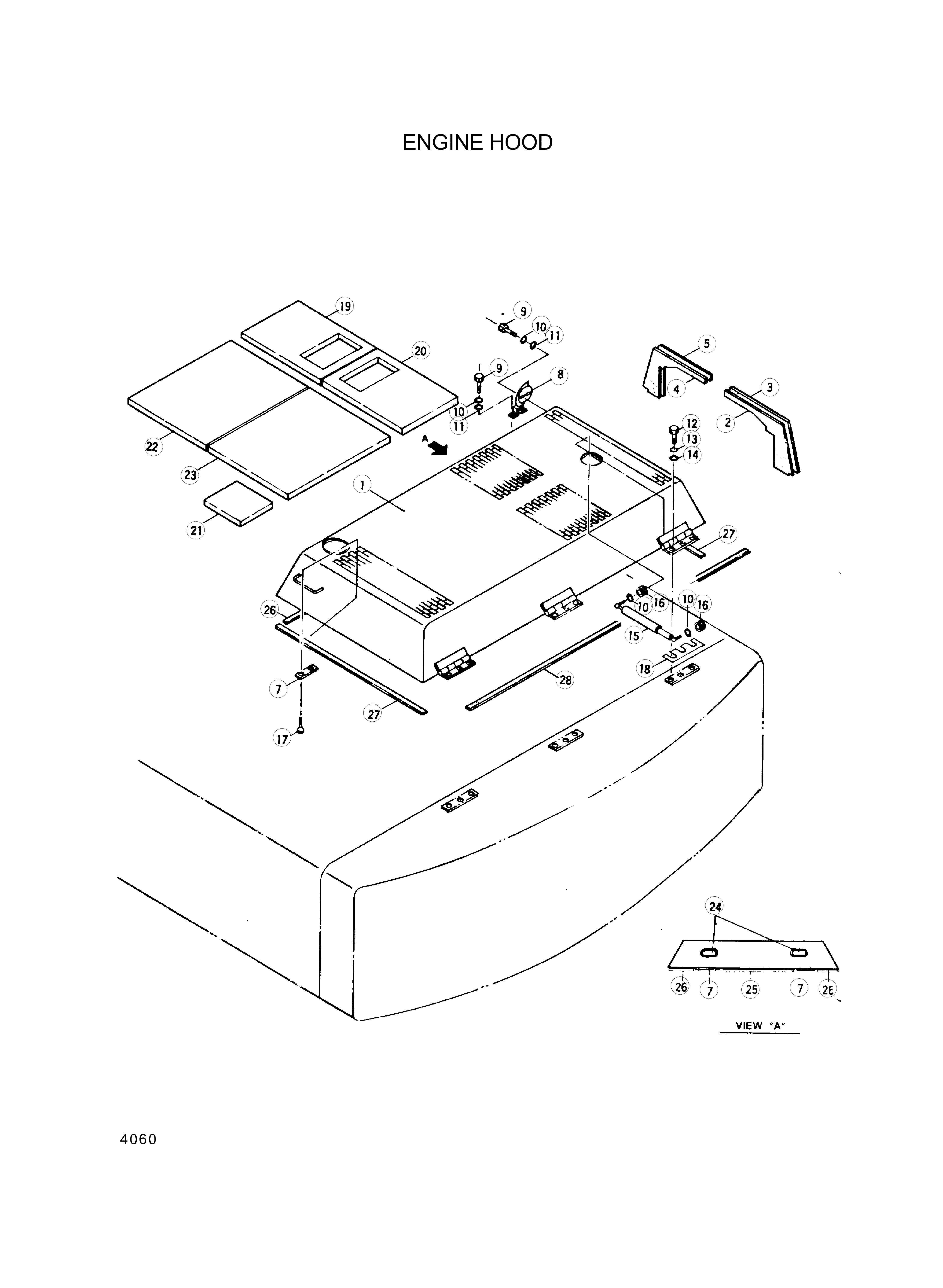 drawing for Hyundai Construction Equipment S141-050152 - BOLT-FLAT (figure 3)
