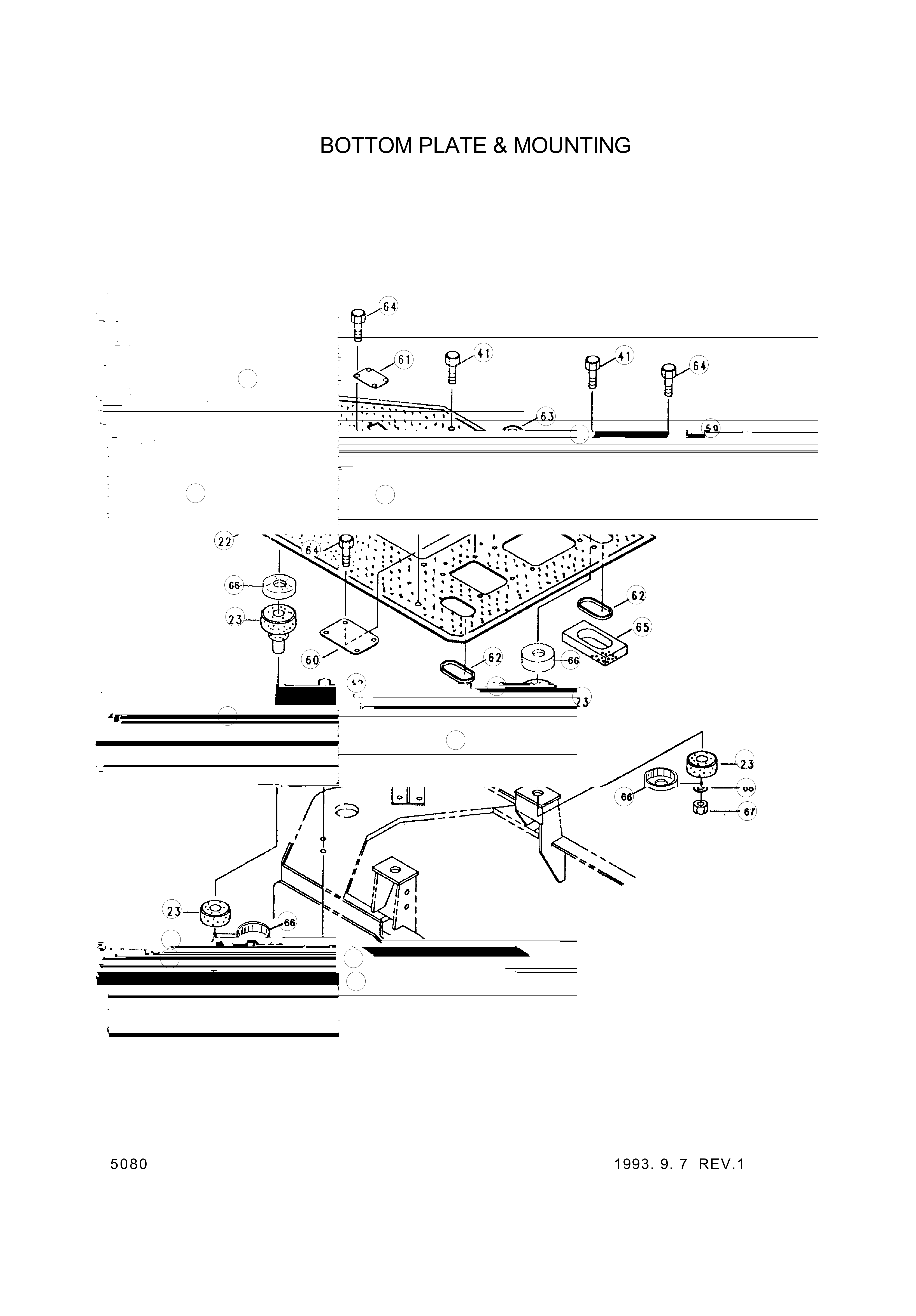 drawing for Hyundai Construction Equipment S207-222002 - NUT-HEX (figure 1)