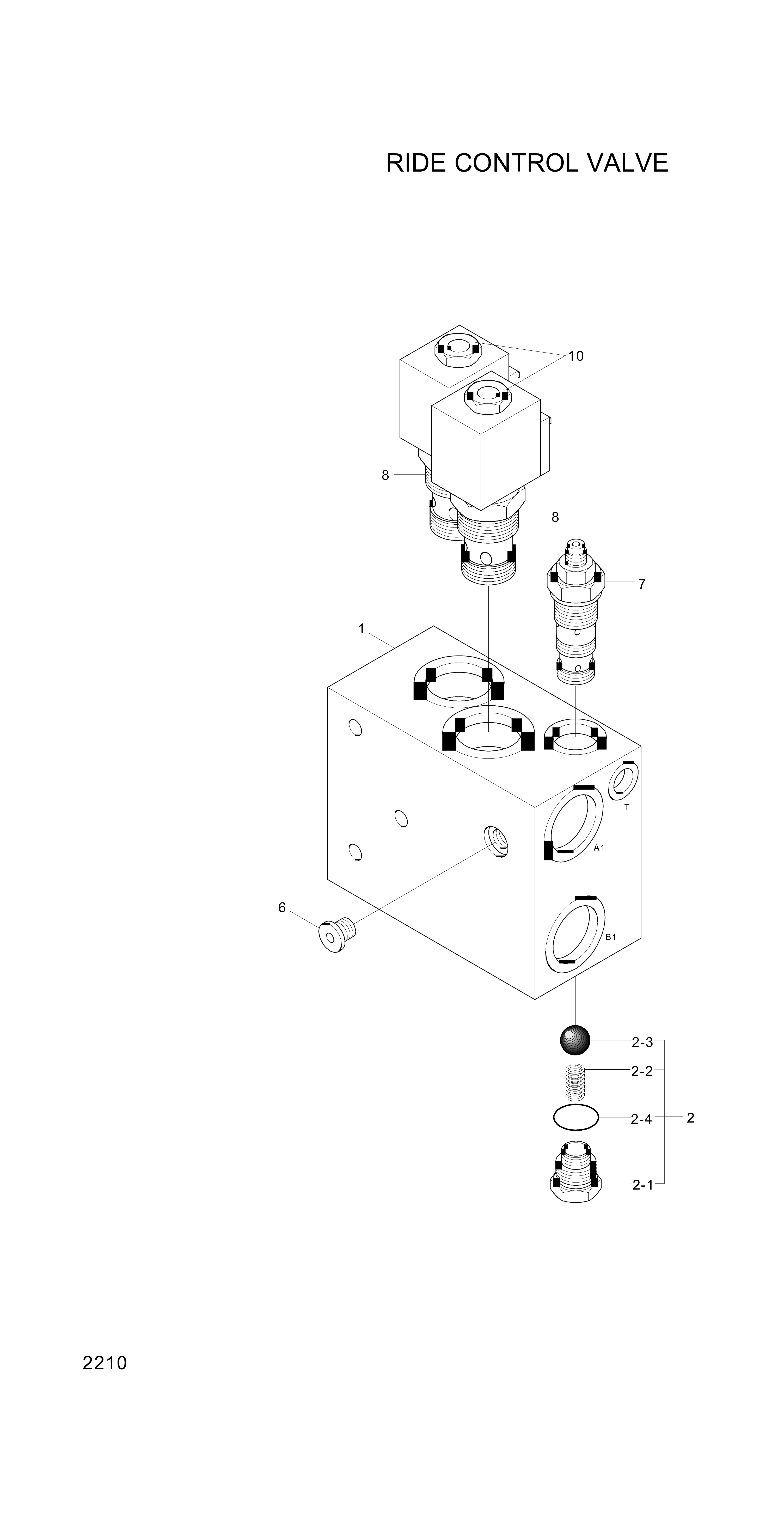 drawing for Hyundai Construction Equipment PK562 - CHECK VALVE ASSY (figure 4)