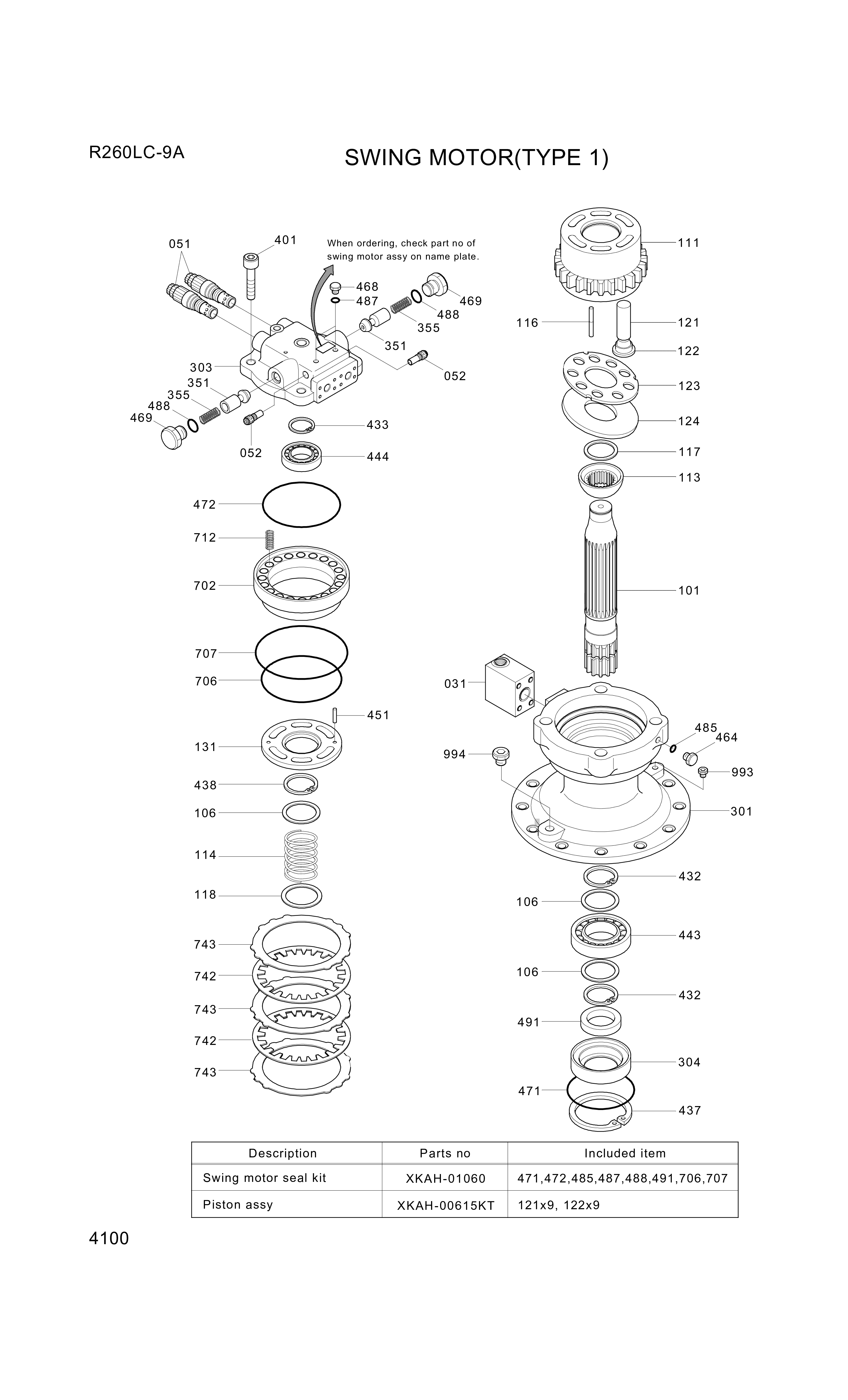 drawing for Hyundai Construction Equipment XKAH-01415 - SHAFT-DRIVE (figure 1)