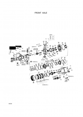 drawing for Hyundai Construction Equipment 0634313809 - O-RING (figure 2)