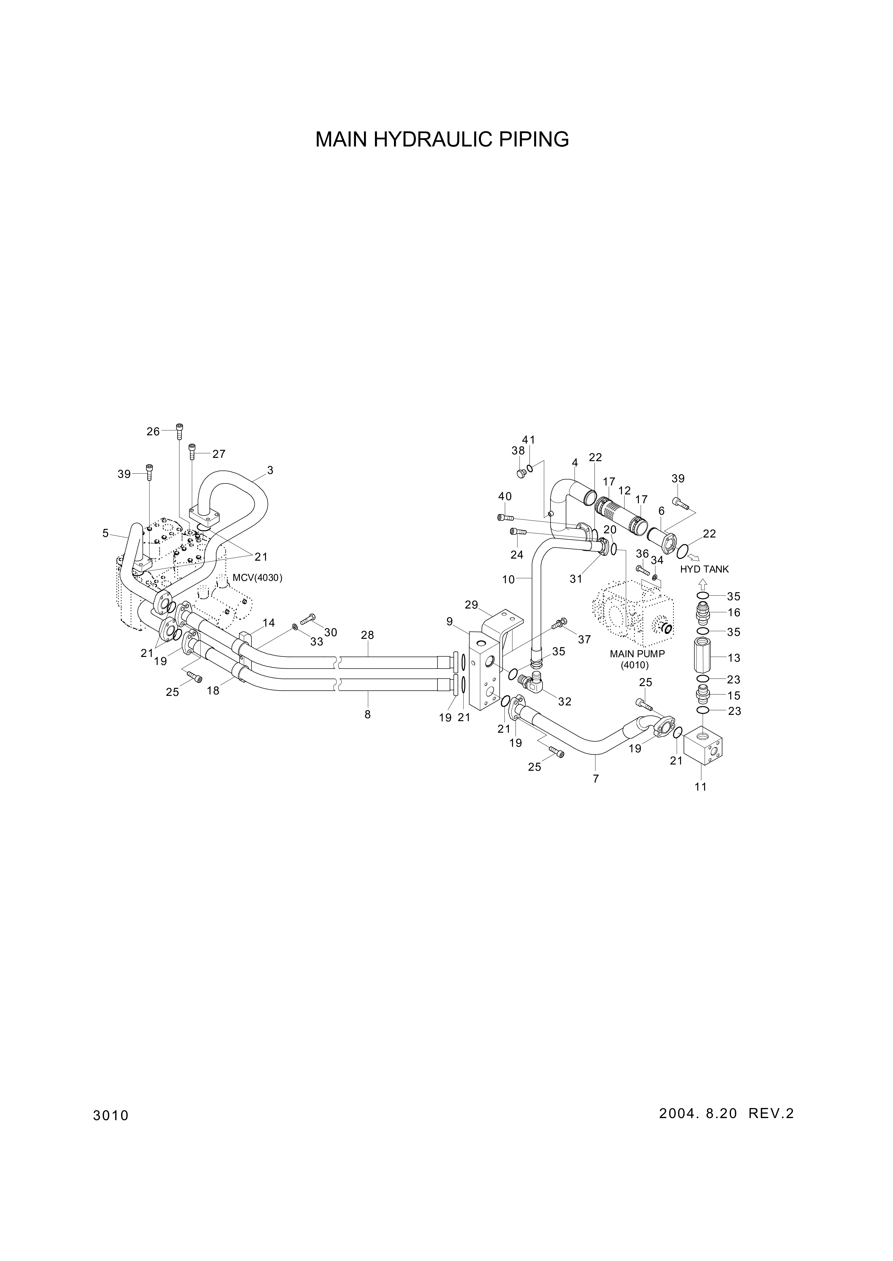 drawing for Hyundai Construction Equipment 31L6-01851 - CONNECTOR (figure 1)