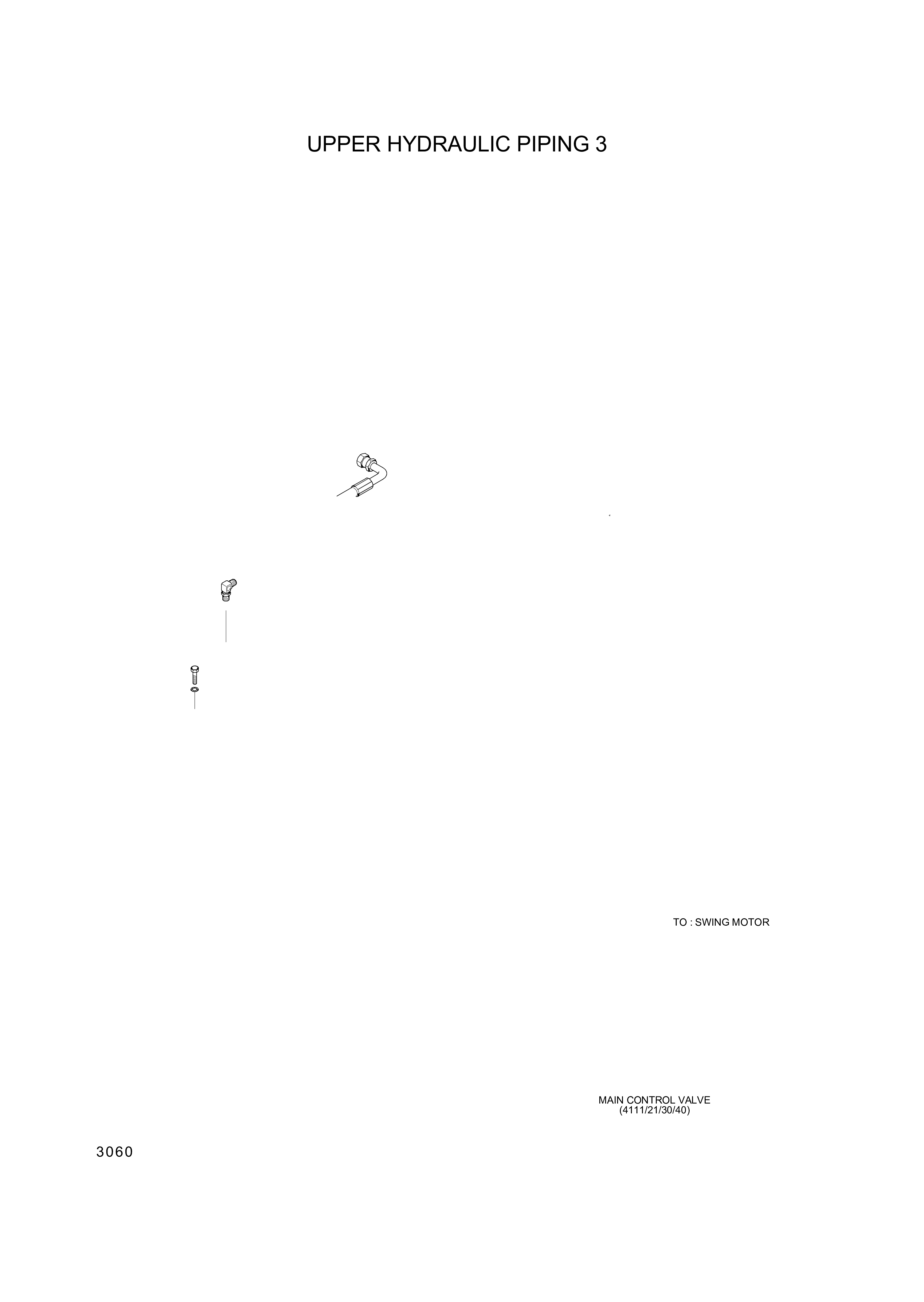 drawing for Hyundai Construction Equipment P930-082032 - HOSE ASSY-ORFS&THD (figure 2)