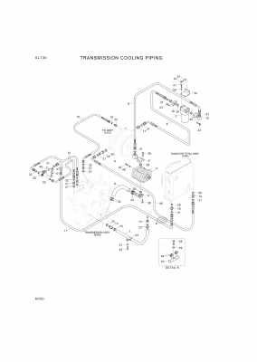 drawing for Hyundai Construction Equipment P930-122027 - HOSE ASSY-ORFS&THD (figure 4)