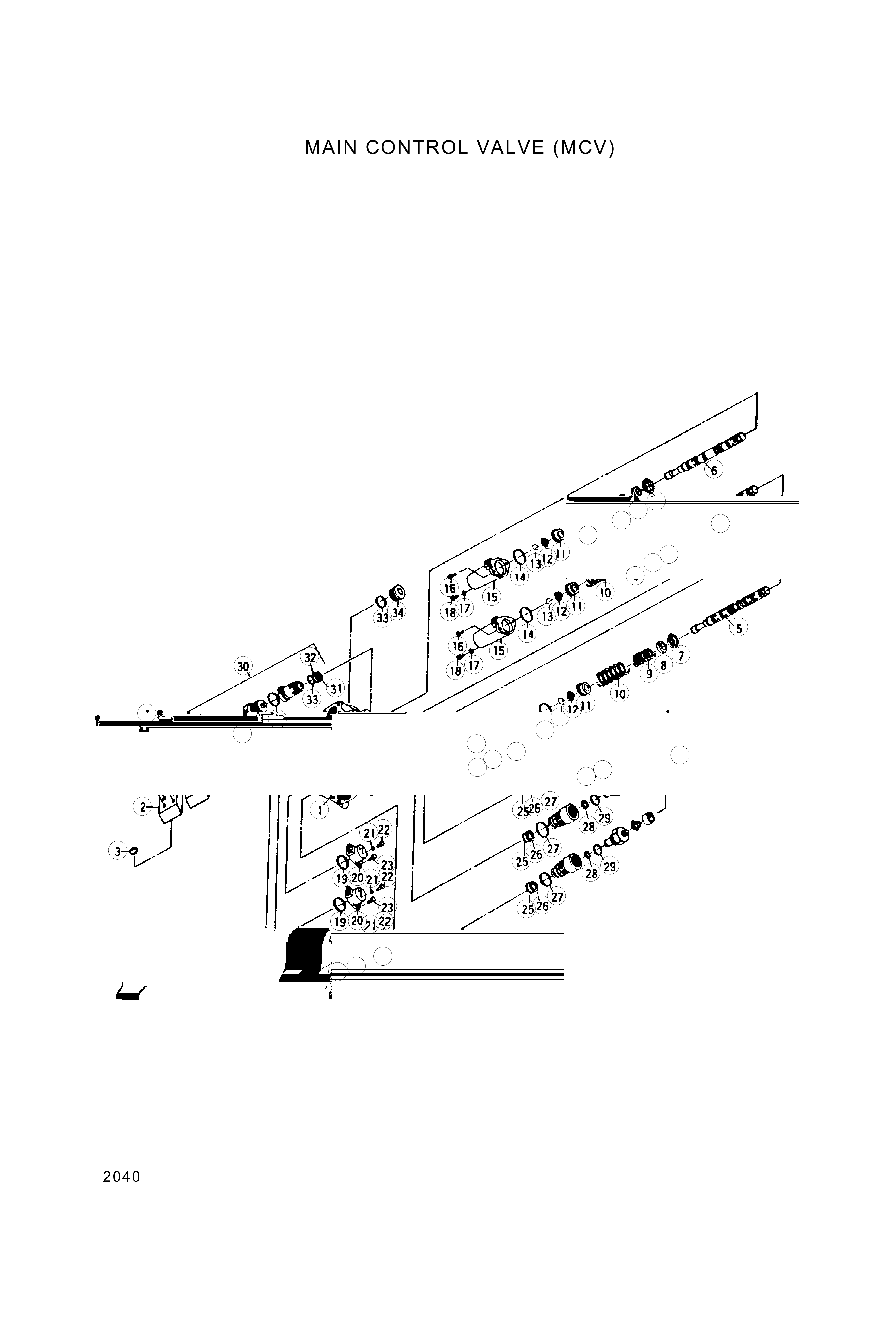 drawing for Hyundai Construction Equipment 2189 - O-RING (figure 2)