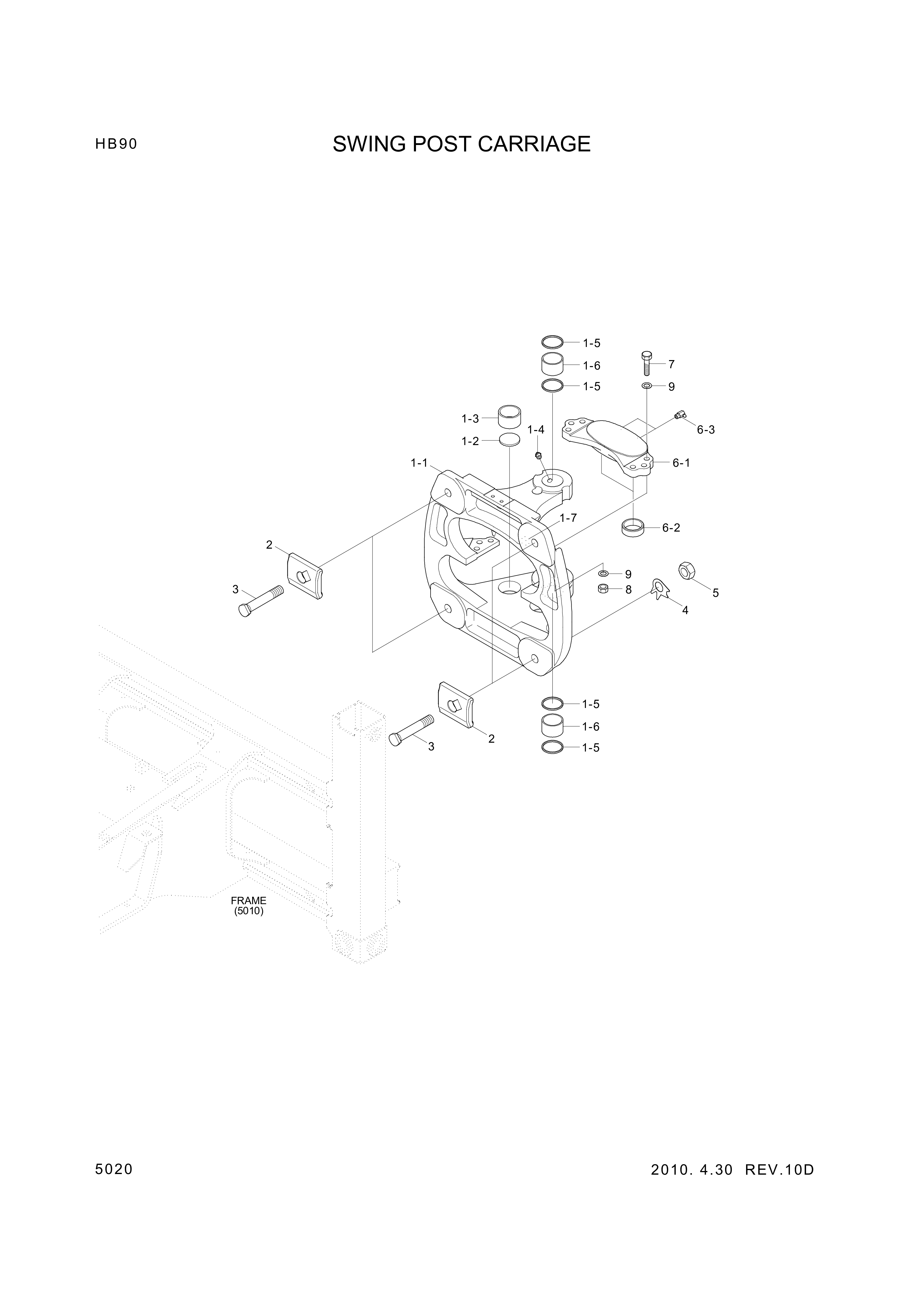 drawing for Hyundai Construction Equipment S353-302020 - PLATE-TAP 1 (figure 1)