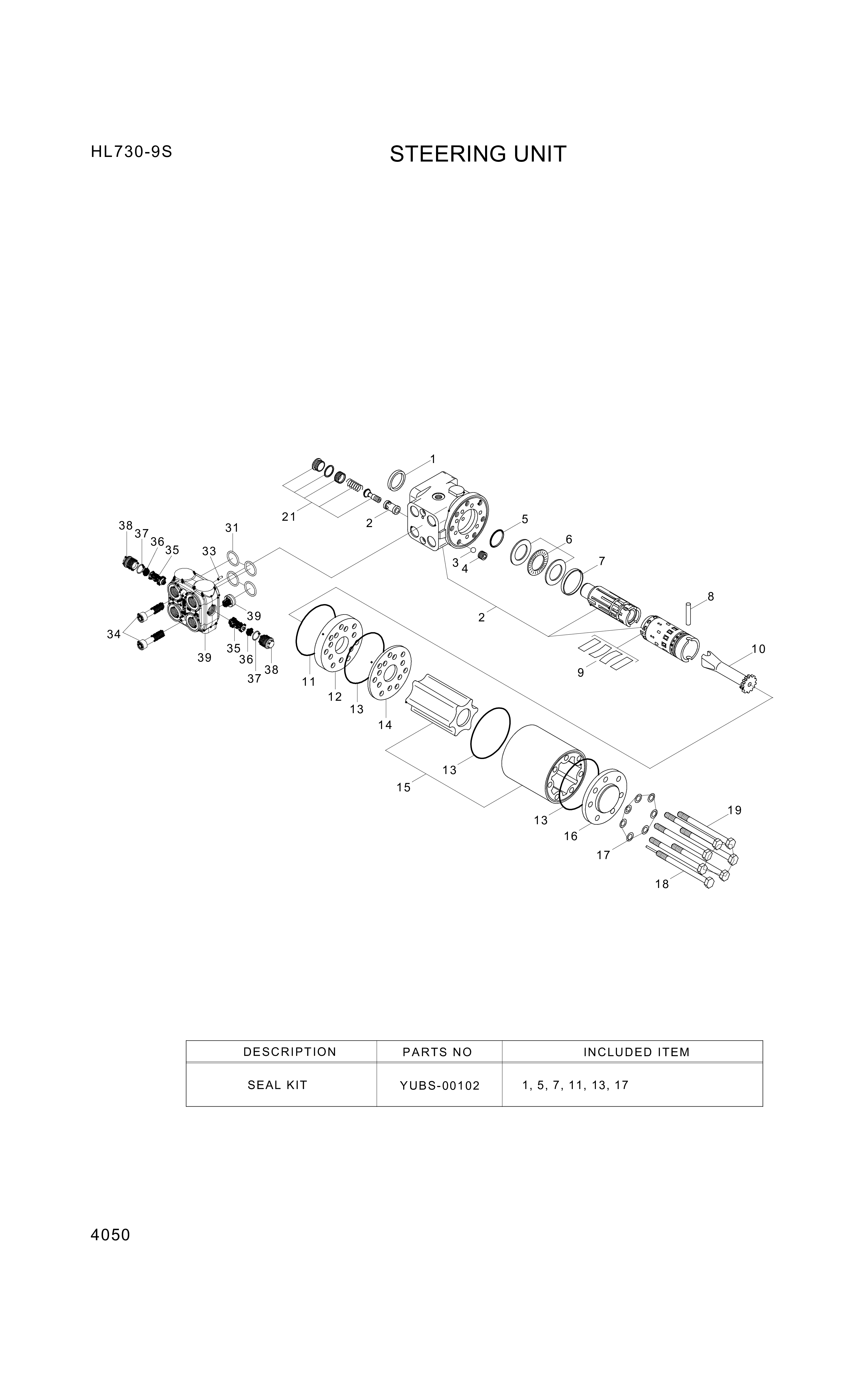 drawing for Hyundai Construction Equipment 681X1178 - Screw (figure 1)