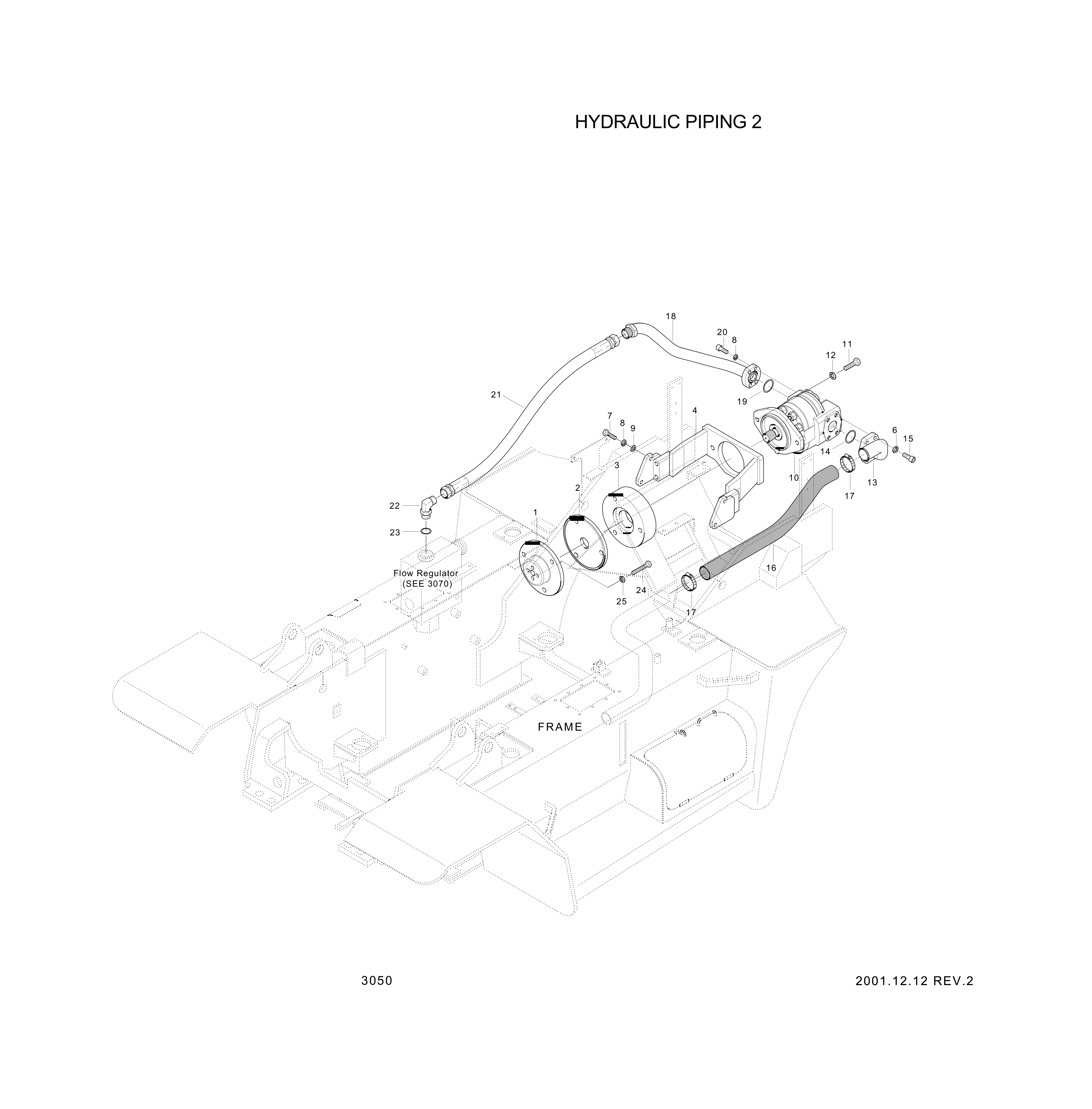 drawing for Hyundai Construction Equipment S018-120552 - BOLT-HEX (figure 1)