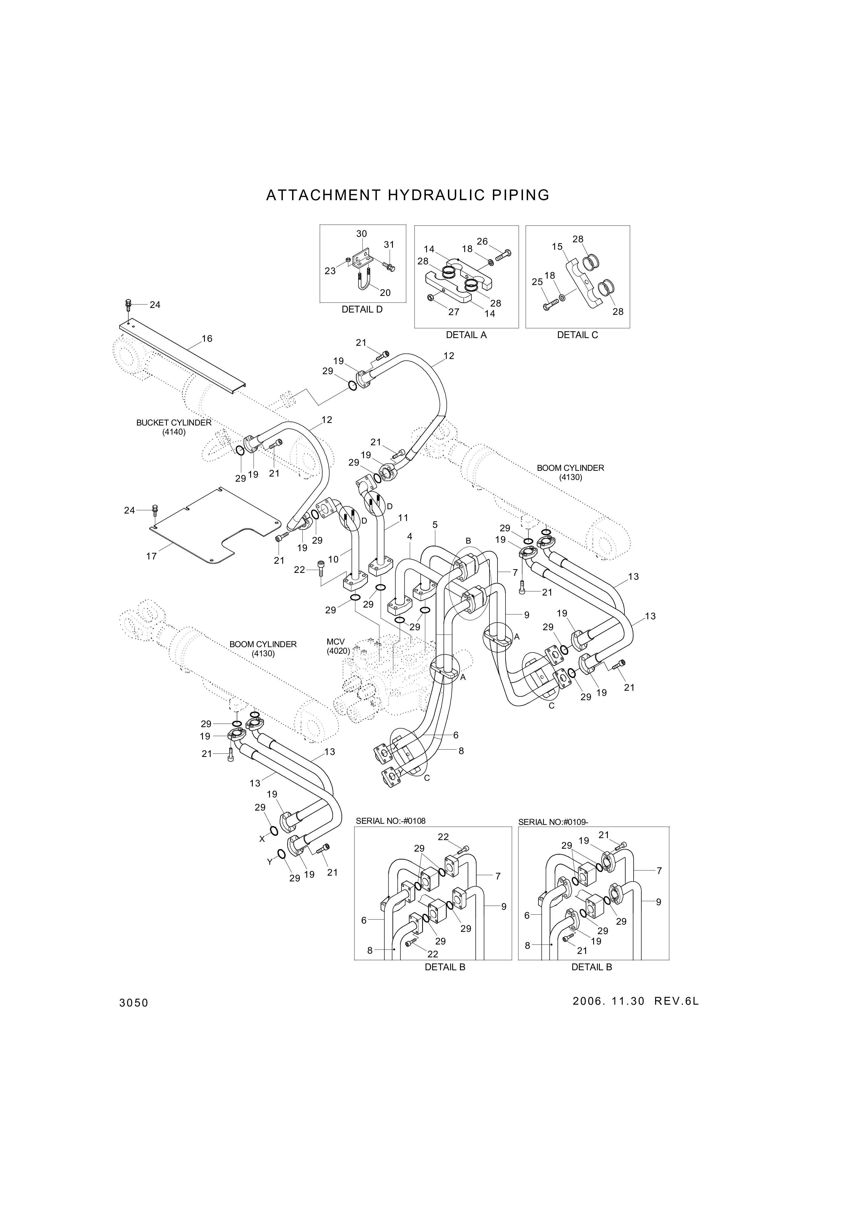 drawing for Hyundai Construction Equipment 34L4-00451 - CLAMP (figure 2)