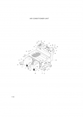 Technical drawing of Hyundai Construction Equipment S161-160302 BOLT-ROUND with dimensions and layout (figure 2)