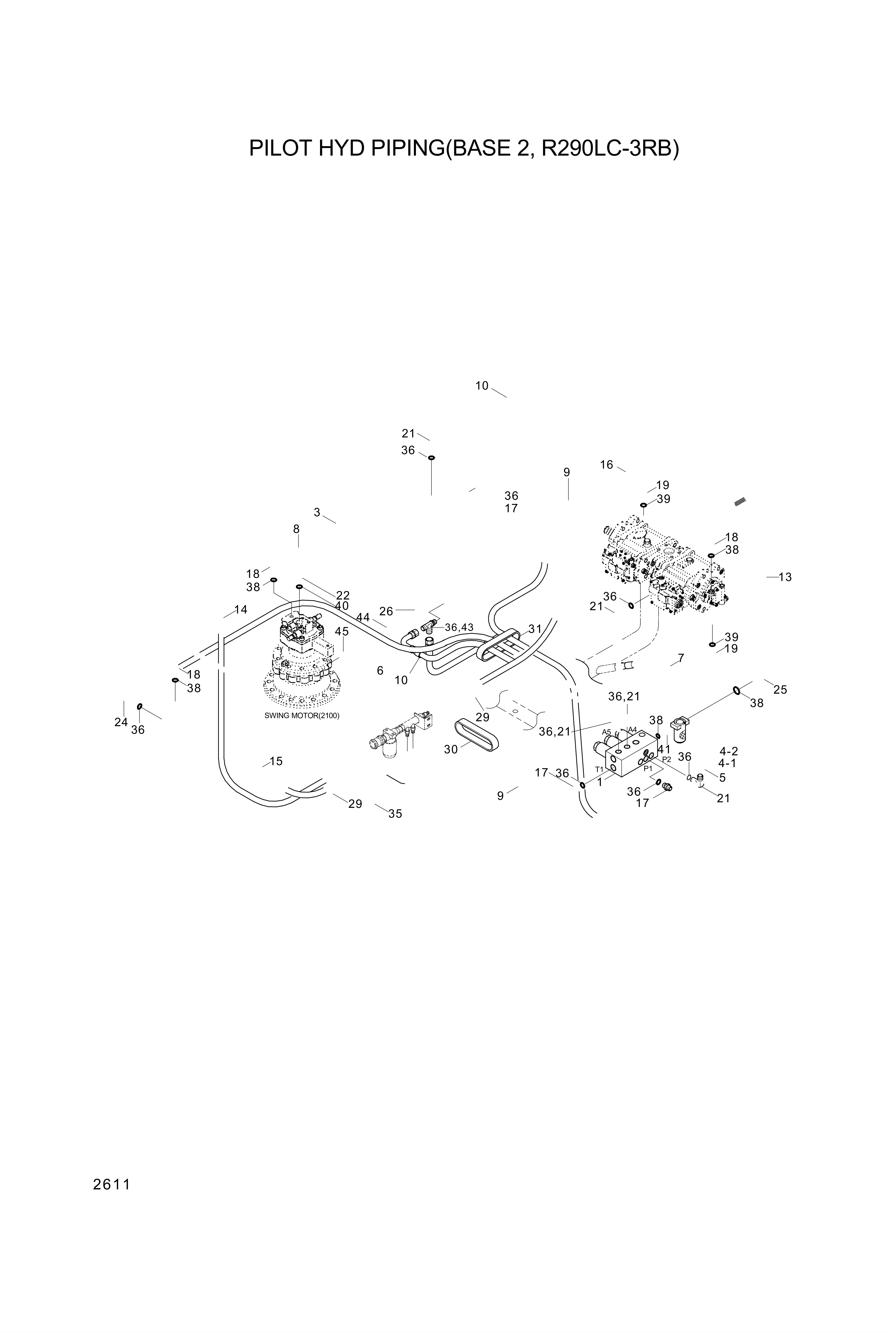 drawing for Hyundai Construction Equipment 3537-171-200K25 - PORT RELIEF V/V (figure 5)