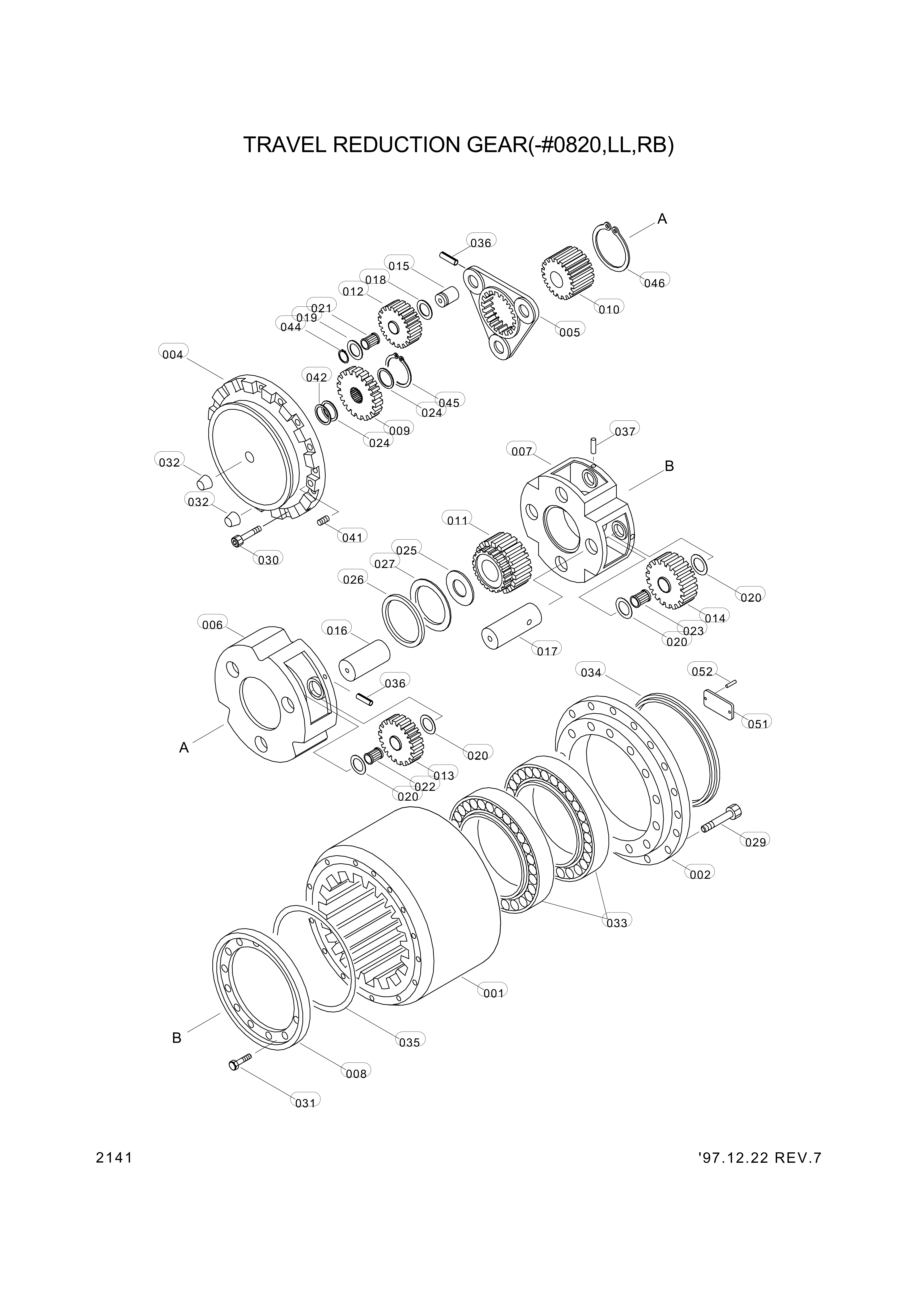 drawing for Hyundai Construction Equipment XJBN-00614 - RING-THRUST (figure 4)