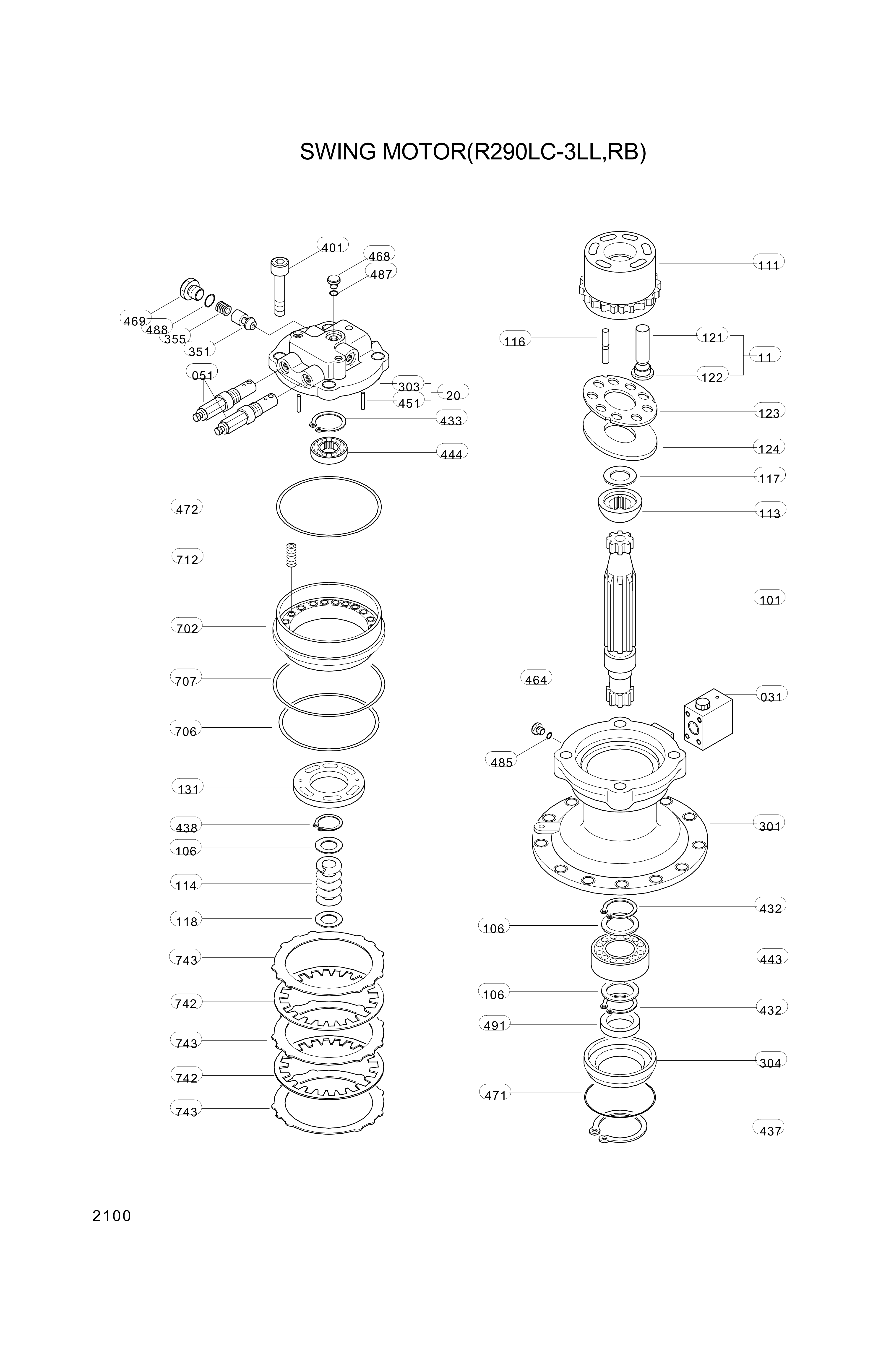 drawing for Hyundai Construction Equipment XKAH-00153 - SHOE-PISTON (figure 5)