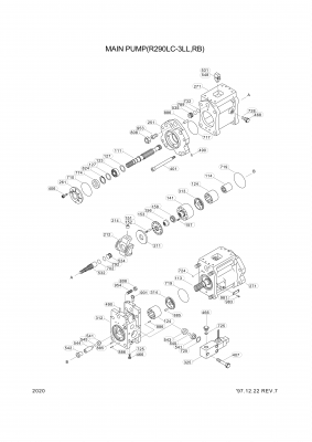 drawing for Hyundai Construction Equipment XKAH-00206 - PISTON-SERVO (figure 3)