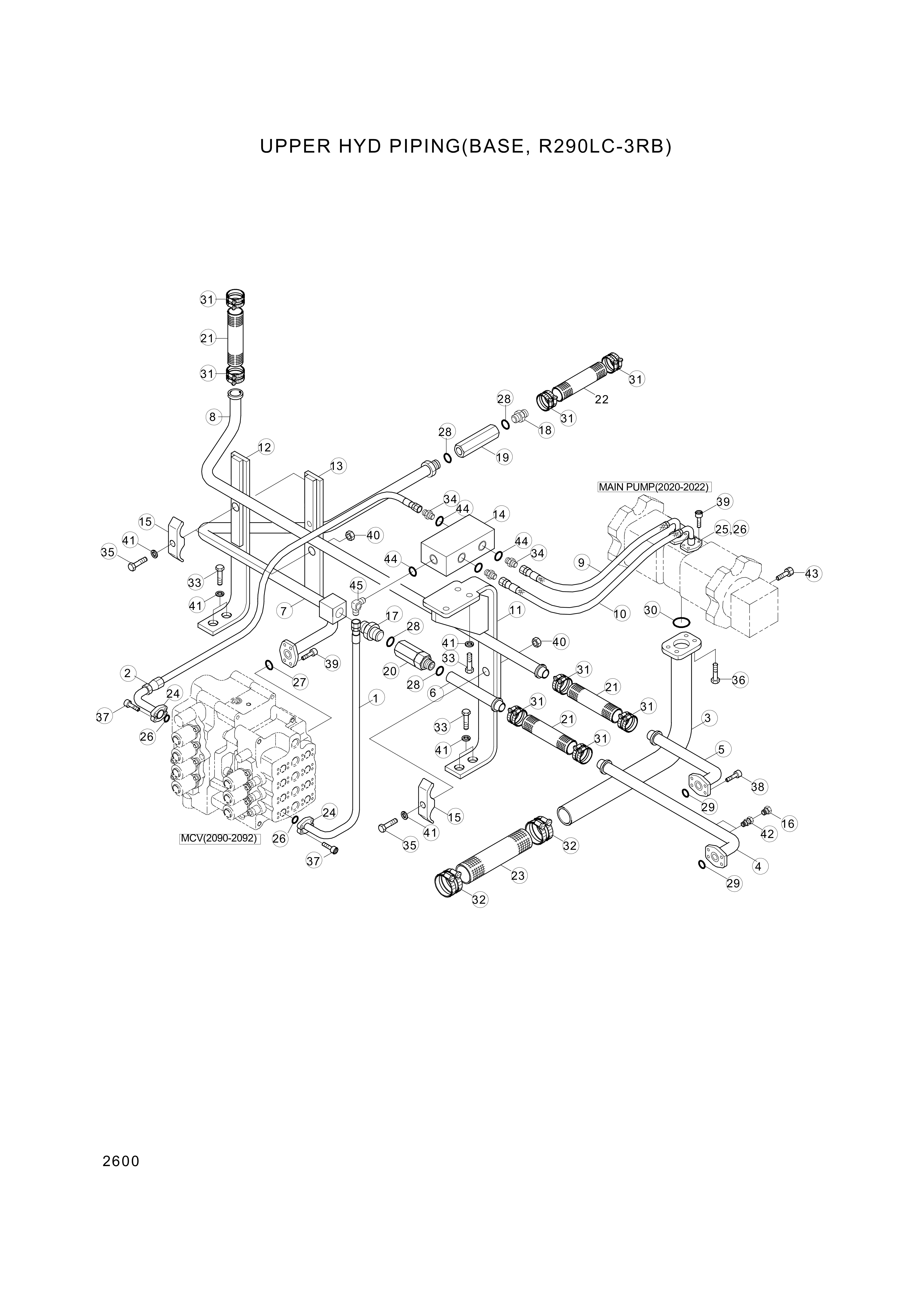 drawing for Hyundai Construction Equipment XJAA-00045 - O-RING (figure 5)