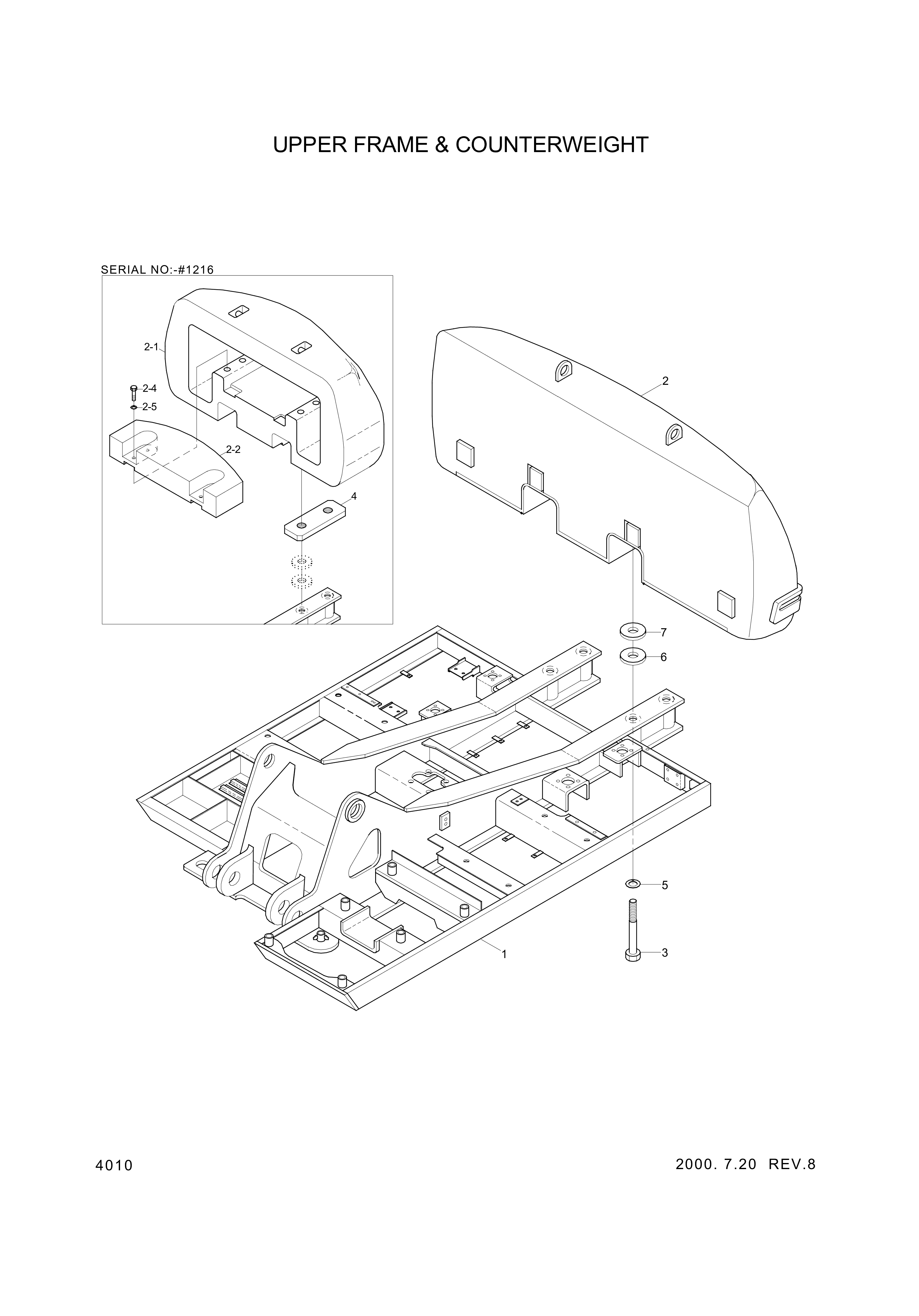Technical drawing of Hyundai Construction Equipment S441-420004 WASHER-HARDEN with dimensions and layout (figure 3)