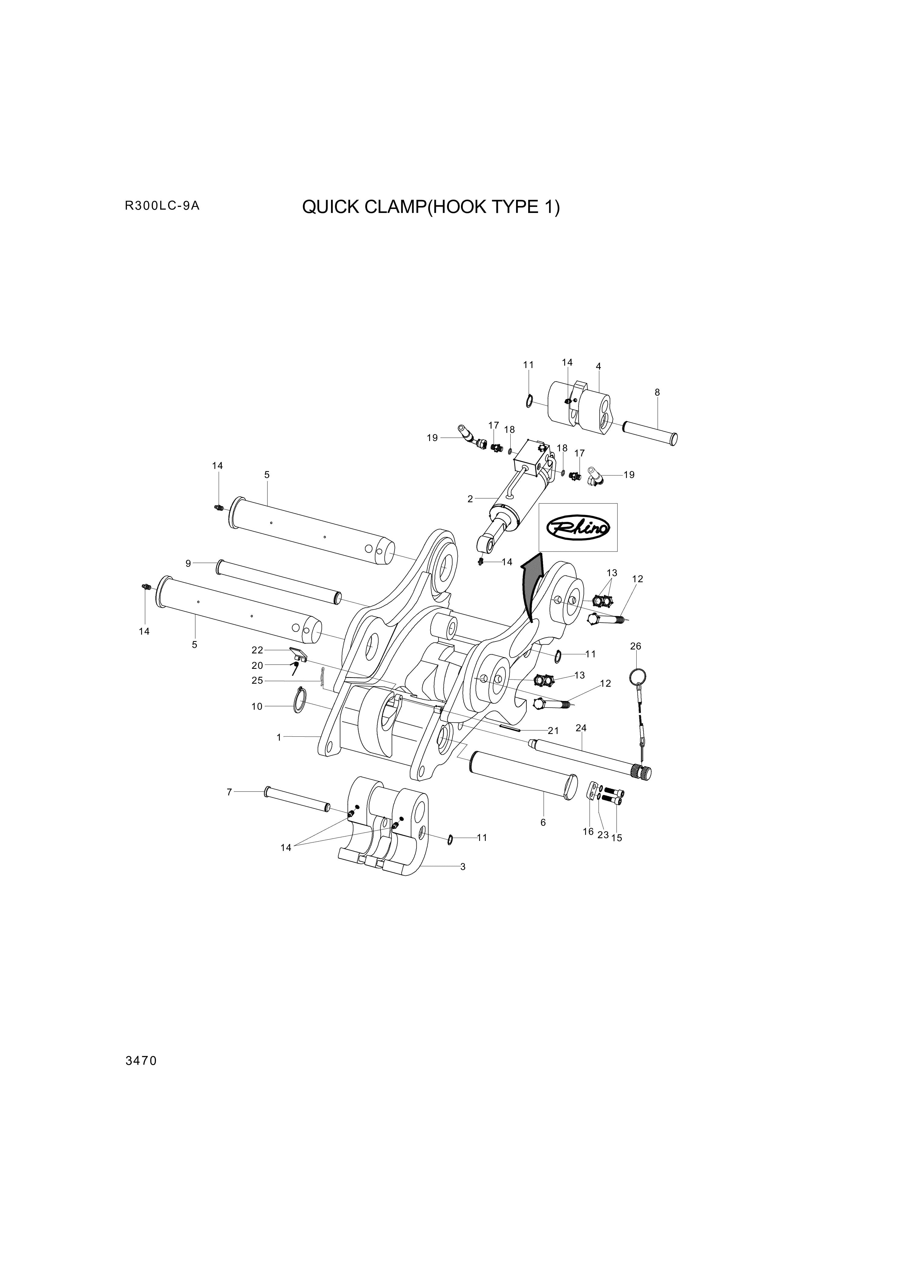 drawing for Hyundai Construction Equipment XKBP-00263 - SPRING (figure 4)