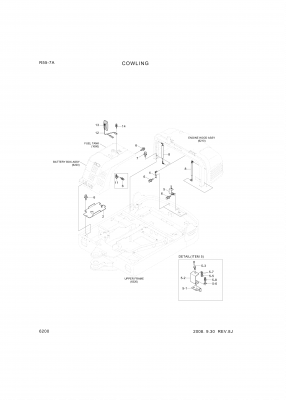 drawing for Hyundai Construction Equipment S201-121002 - NUT-HEX (figure 3)