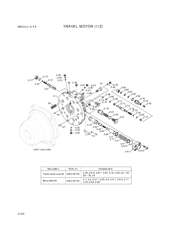 drawing for Hyundai Construction Equipment XJBV-00156 - RING-BACKUP (figure 2)