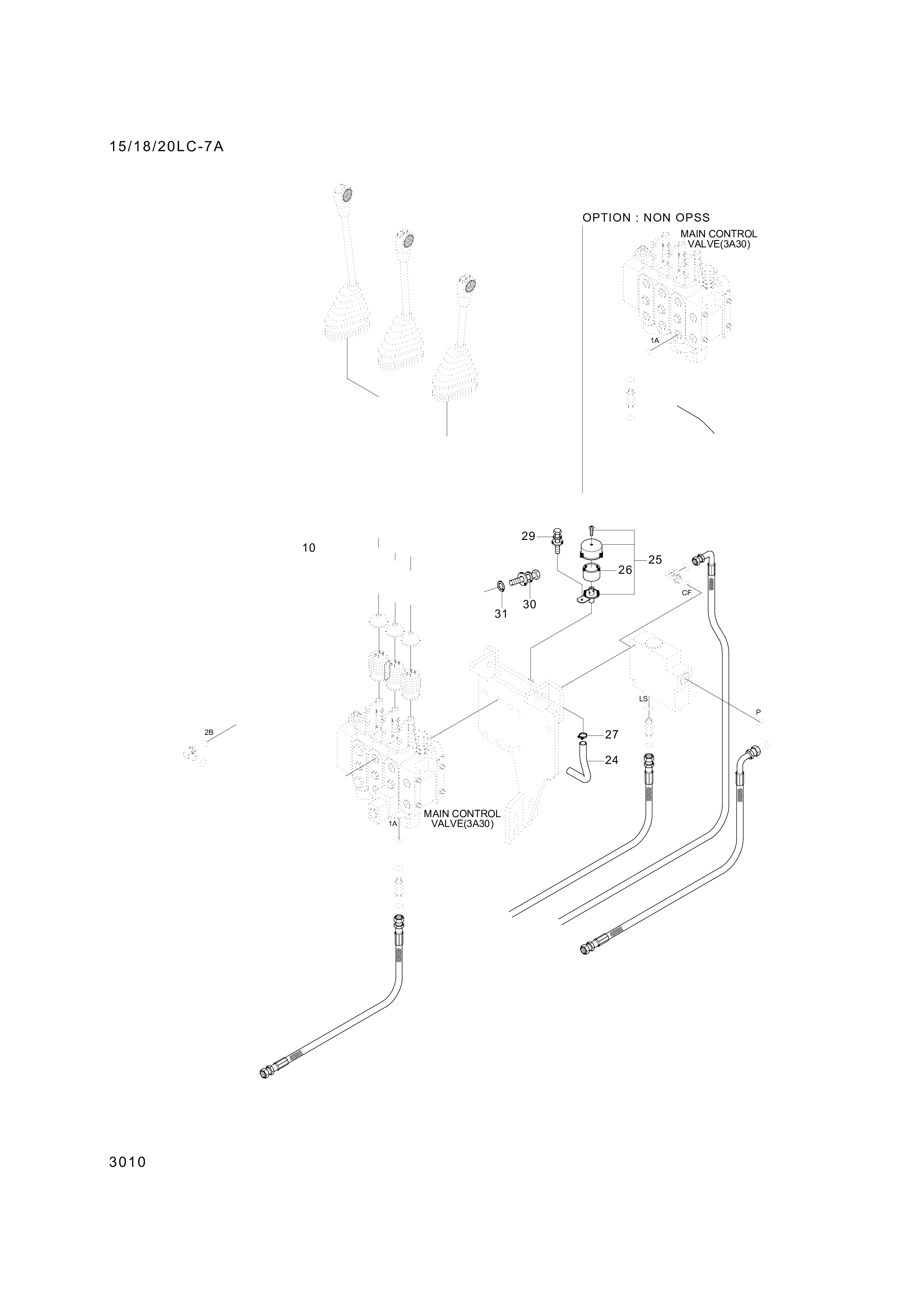 drawing for Hyundai Construction Equipment 35HG-70051 - PIPE ASSY-HYD (figure 1)