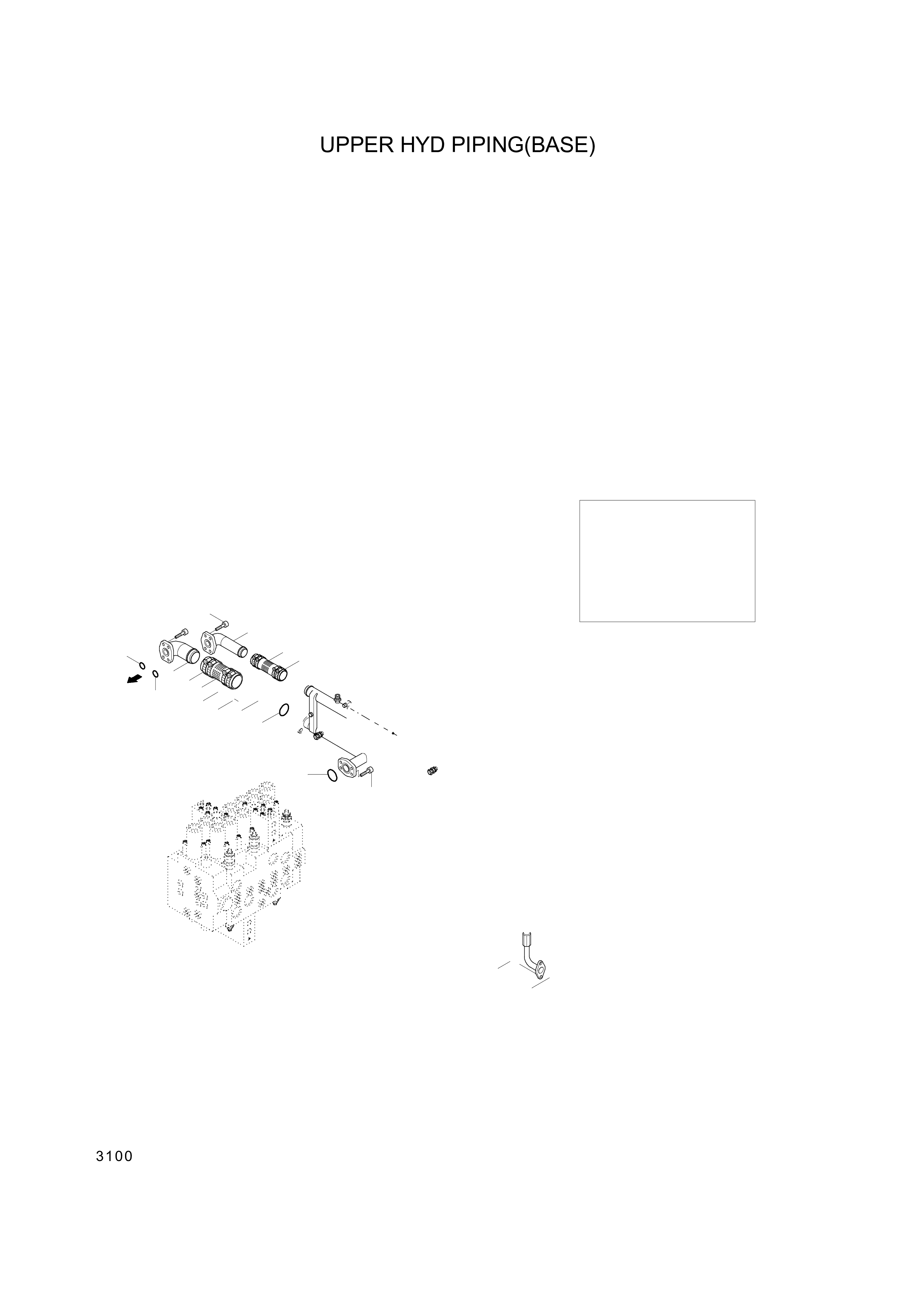 drawing for Hyundai Construction Equipment P933-127022-AS - HOSE ASSY-ORFS 0X90 (figure 1)