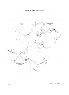 drawing for Hyundai Construction Equipment P933-085014 - HOSE ASSY-ORFS&THD (figure 1)