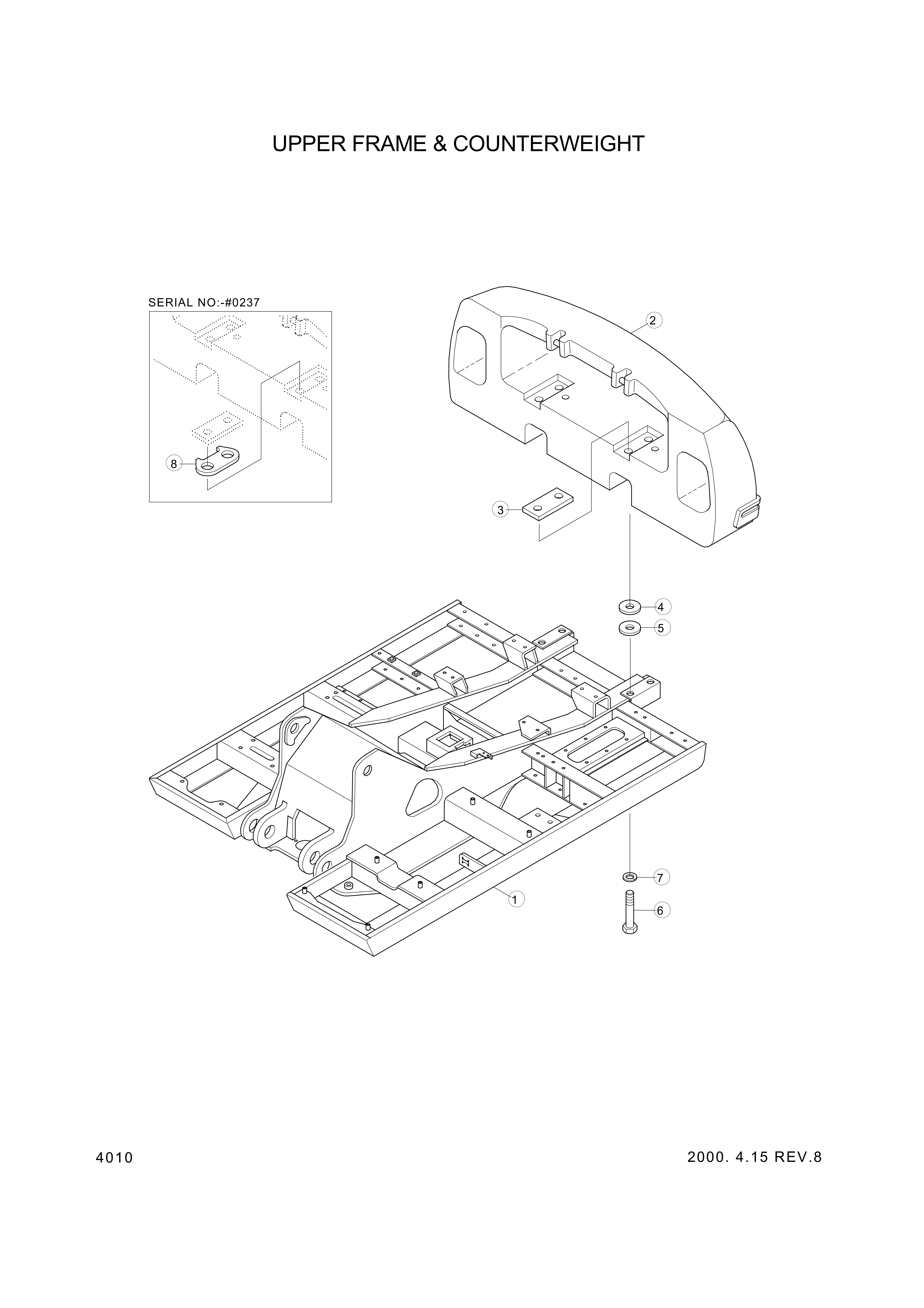 drawing for Hyundai Construction Equipment S441-30000V - WASHER-HARDEN (figure 5)