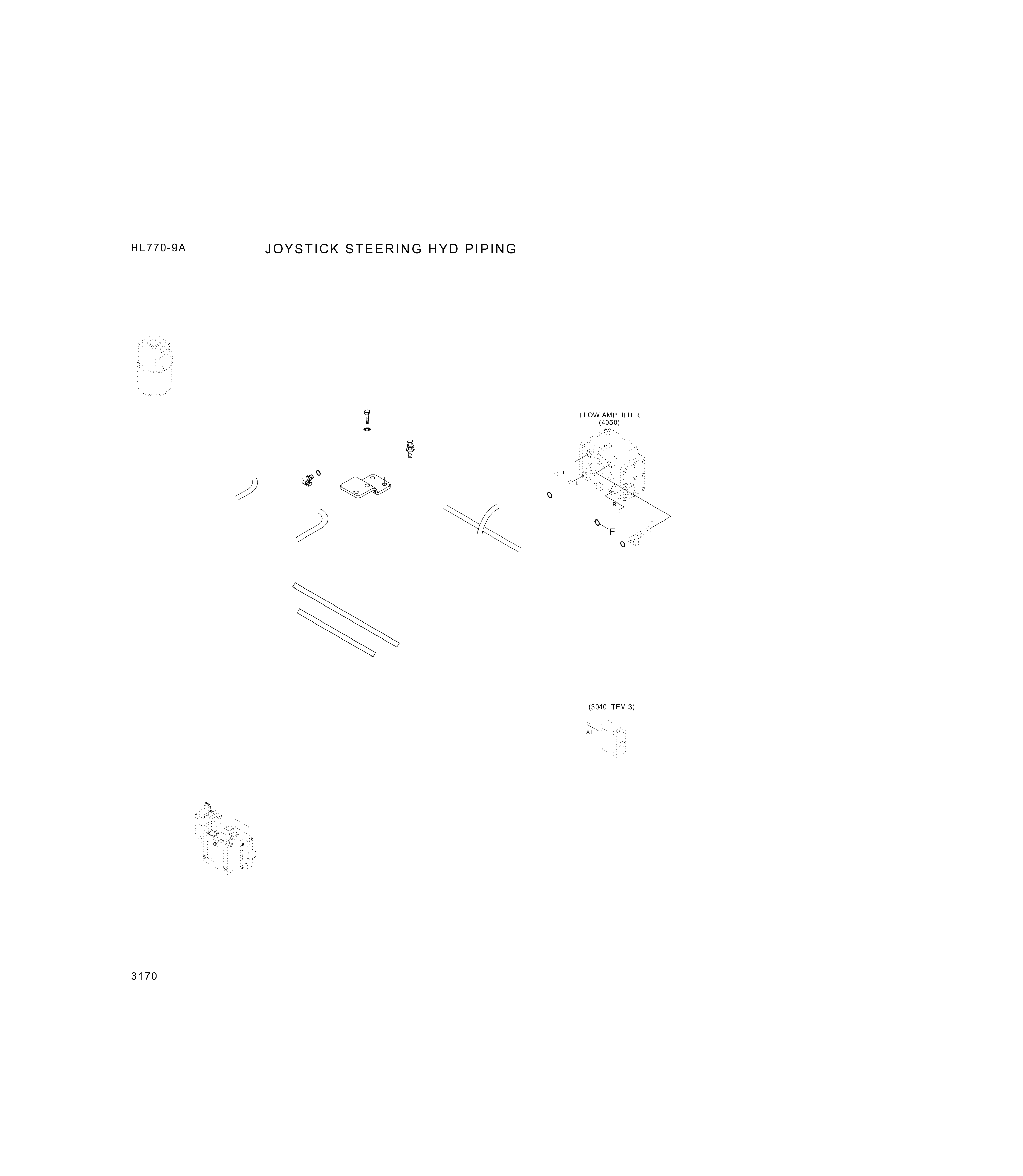 drawing for Hyundai Construction Equipment P930-082025 - HOSE ASSY-ORFS&THD (figure 5)