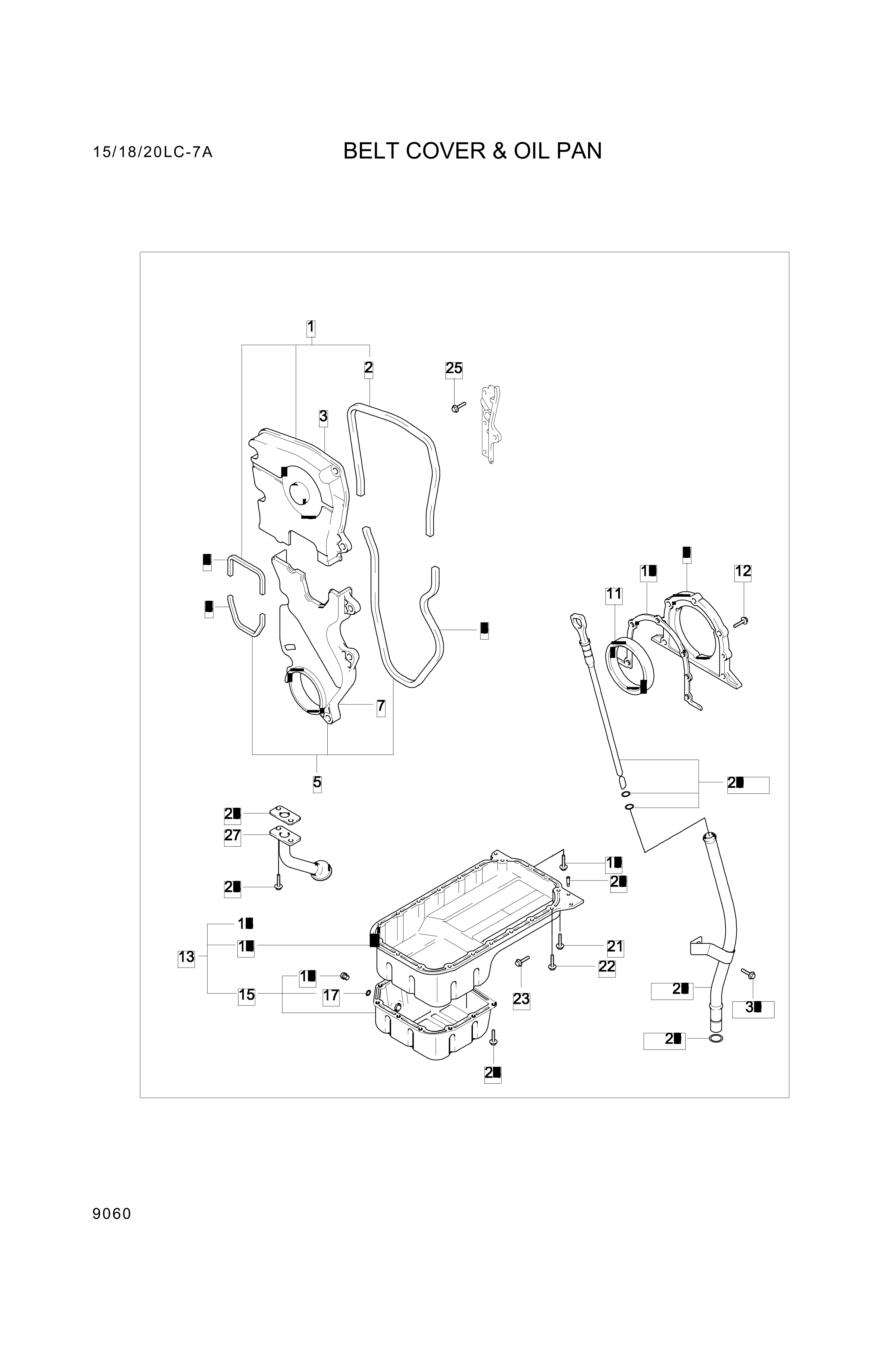 drawing for Hyundai Construction Equipment 11234-10303 - BOLT-W/WASHER (figure 4)