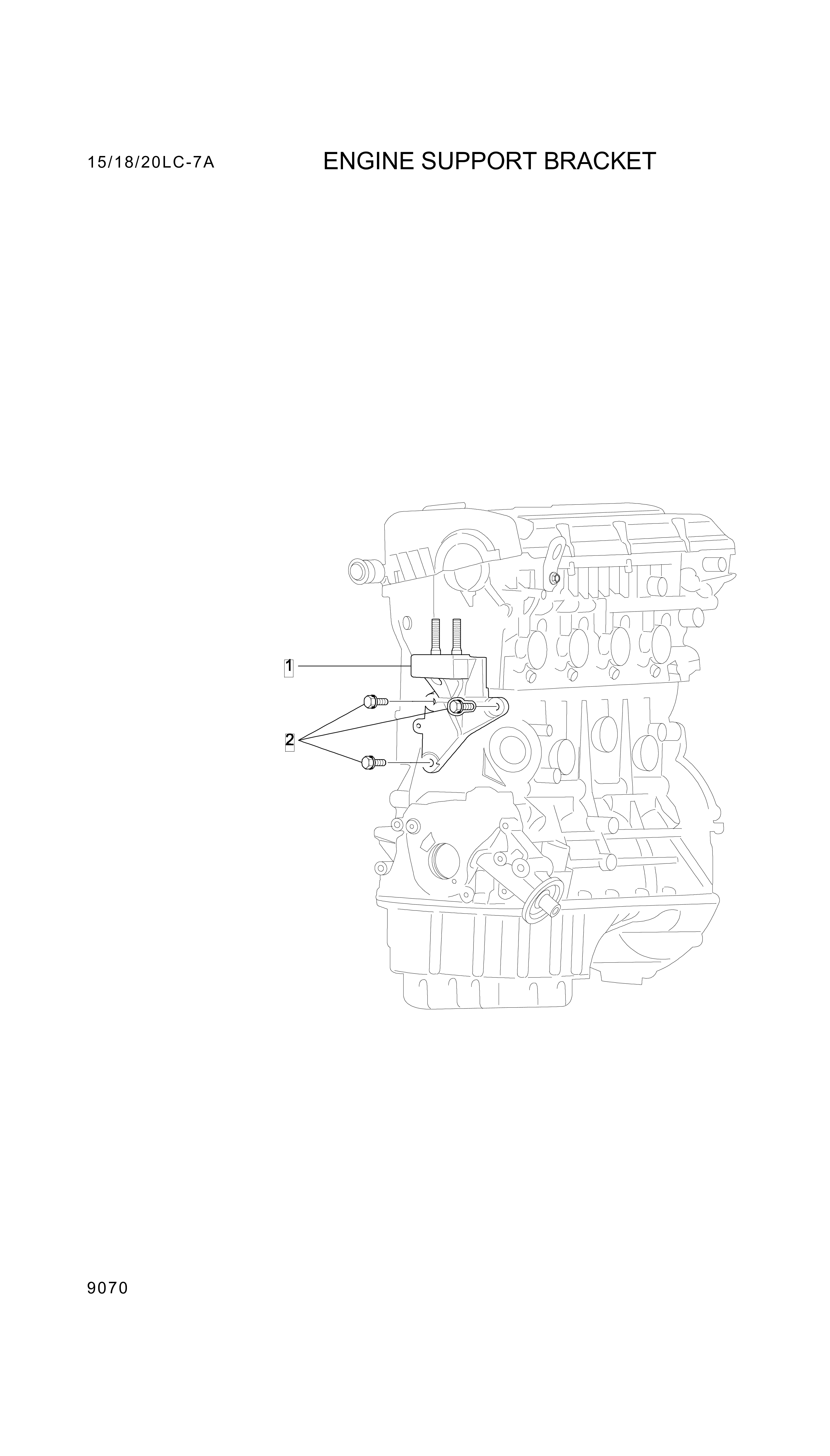 drawing for Hyundai Construction Equipment 11234-10301 - Bolt-W/Washer (figure 4)