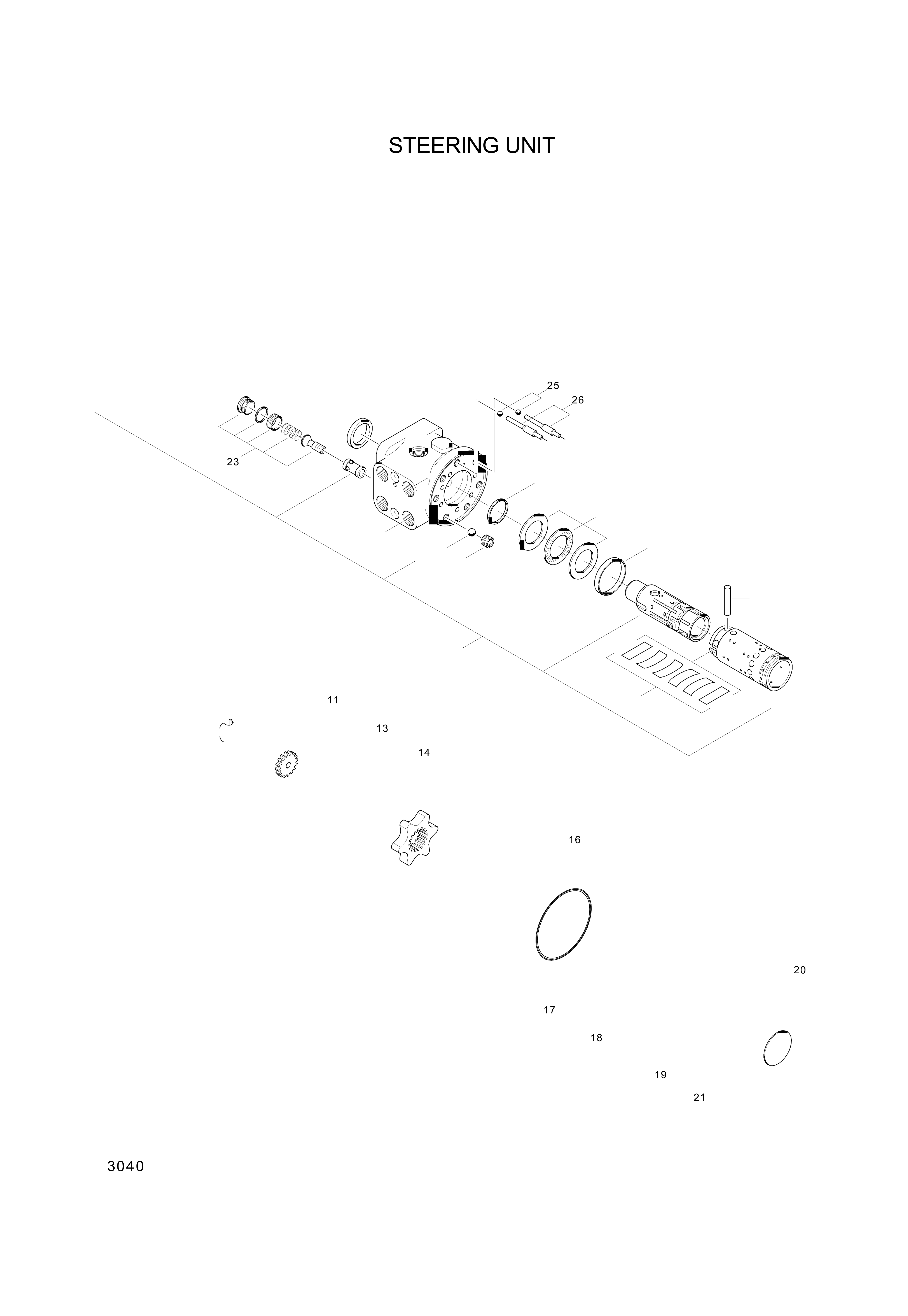 drawing for Hyundai Construction Equipment 150-4265 - Spring Set (figure 2)