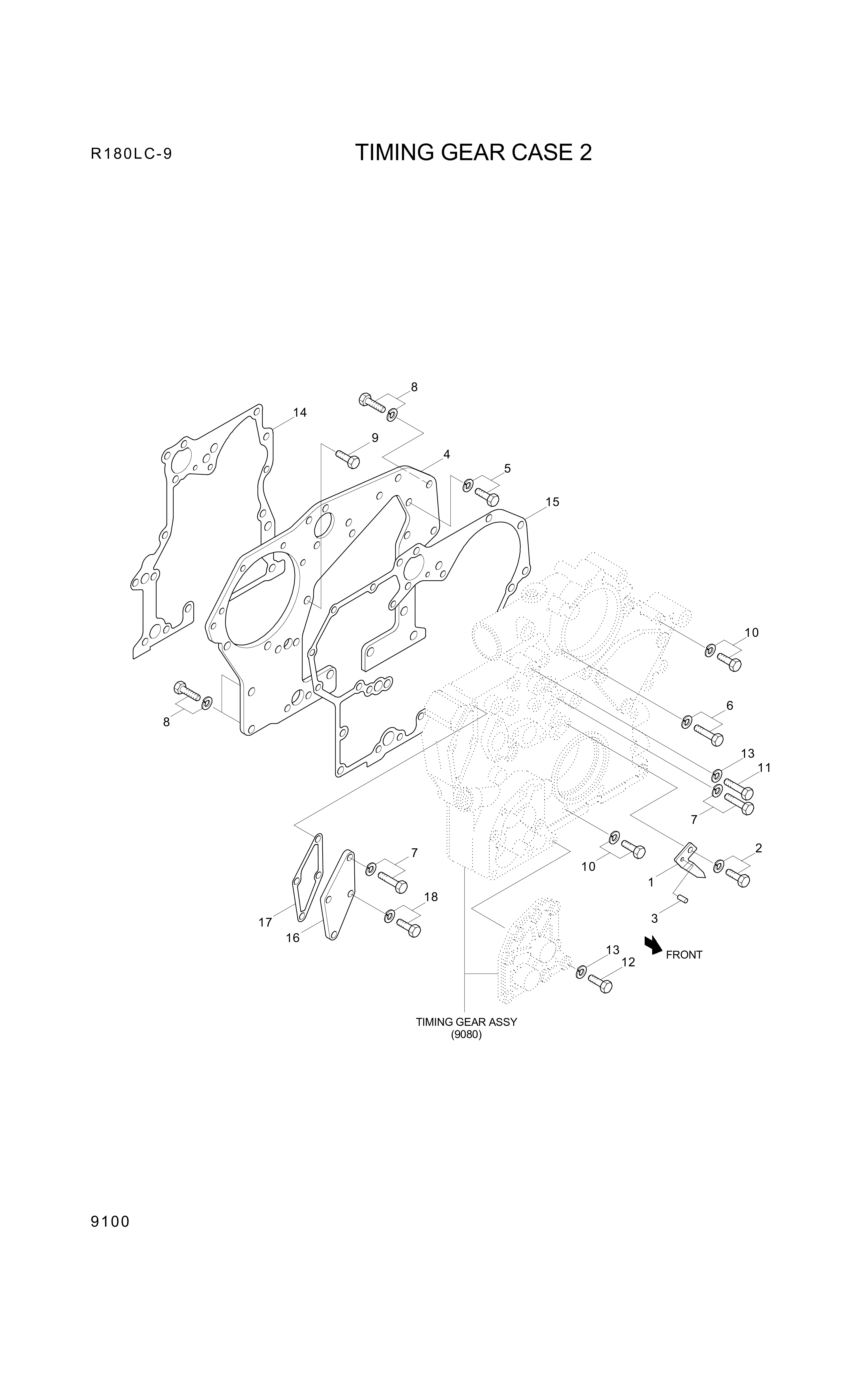 drawing for Hyundai Construction Equipment XJAF-00243 - BOLT (figure 5)