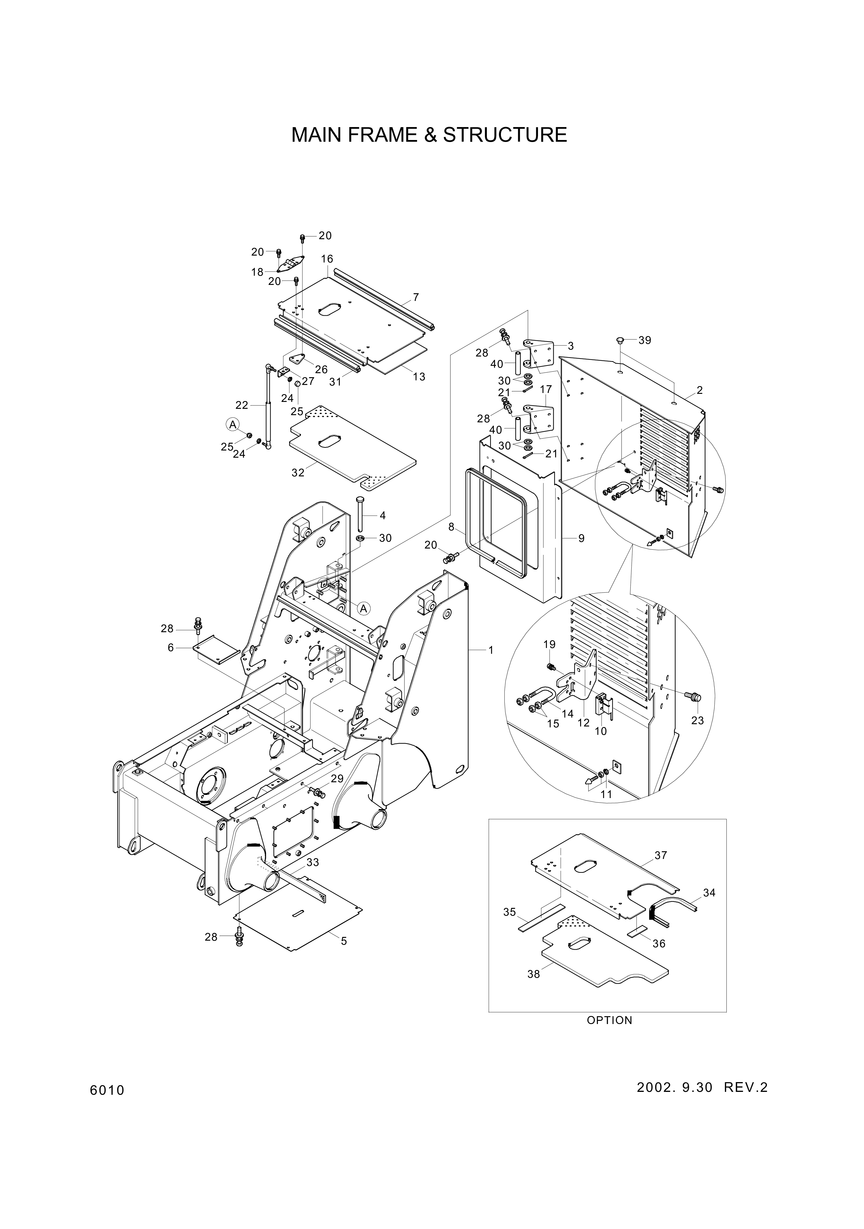 drawing for Hyundai Construction Equipment S461-500352 - PIN-SPLIT (figure 2)