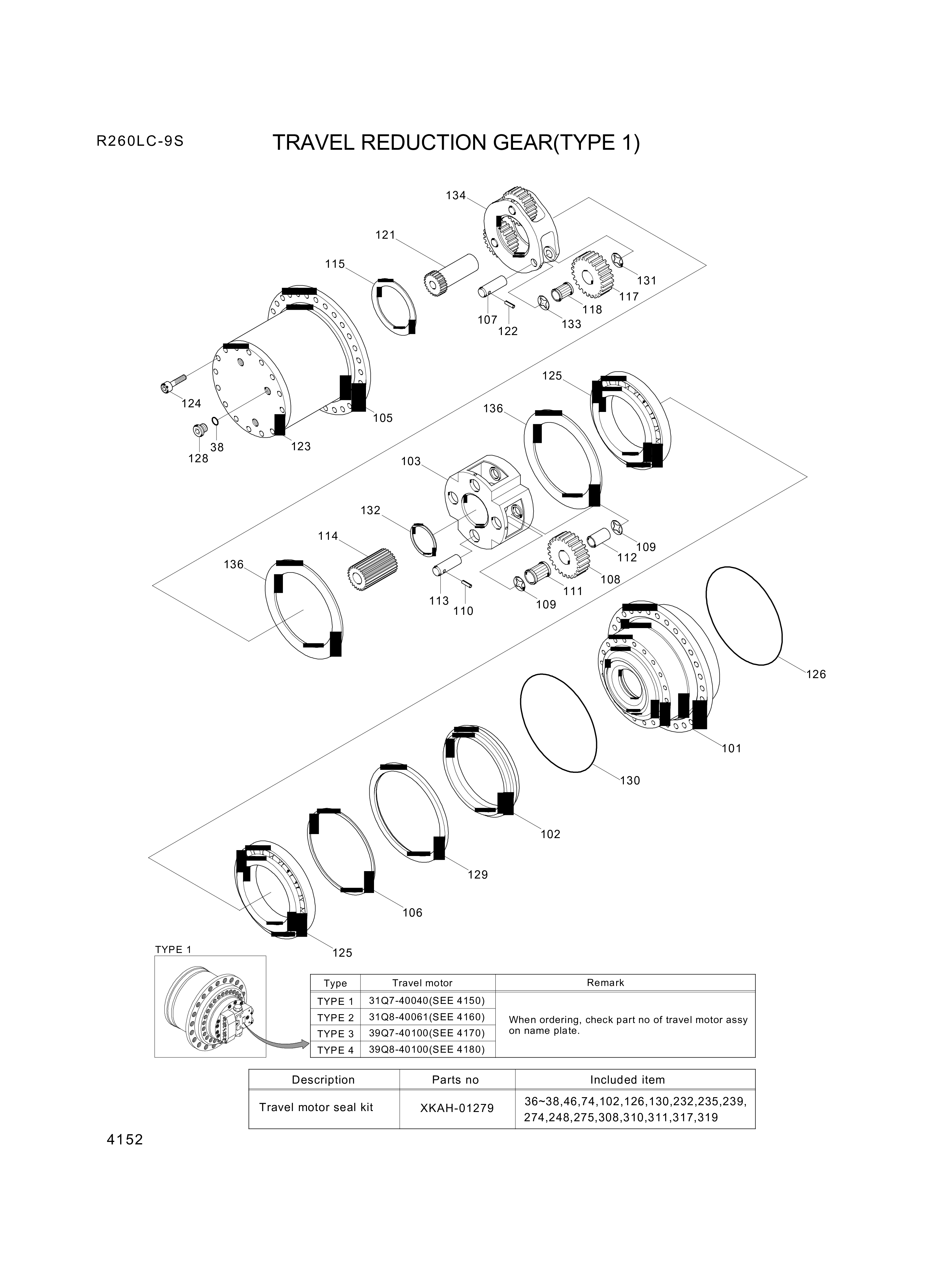 drawing for Hyundai Construction Equipment XKAH-01102 - GEAR-PLANET (figure 2)