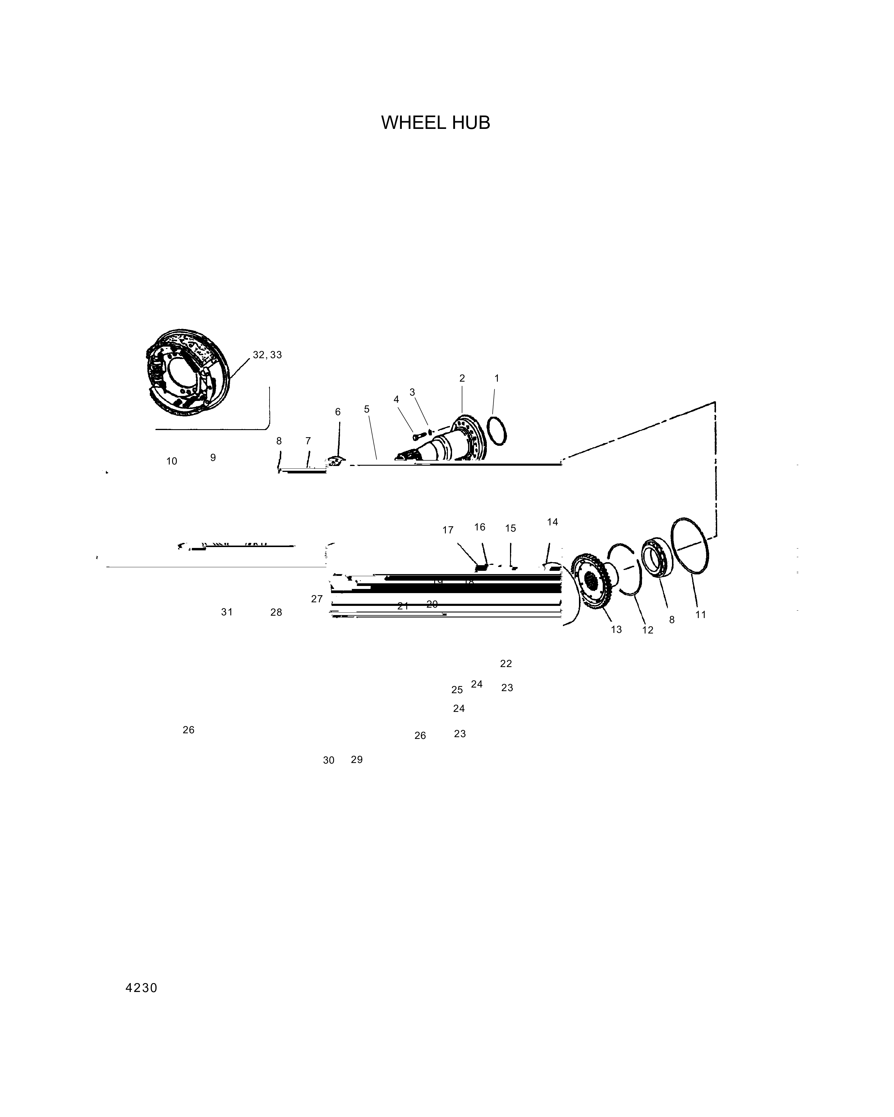 drawing for Hyundai Construction Equipment 661163 - NUT-WHEEL (figure 3)