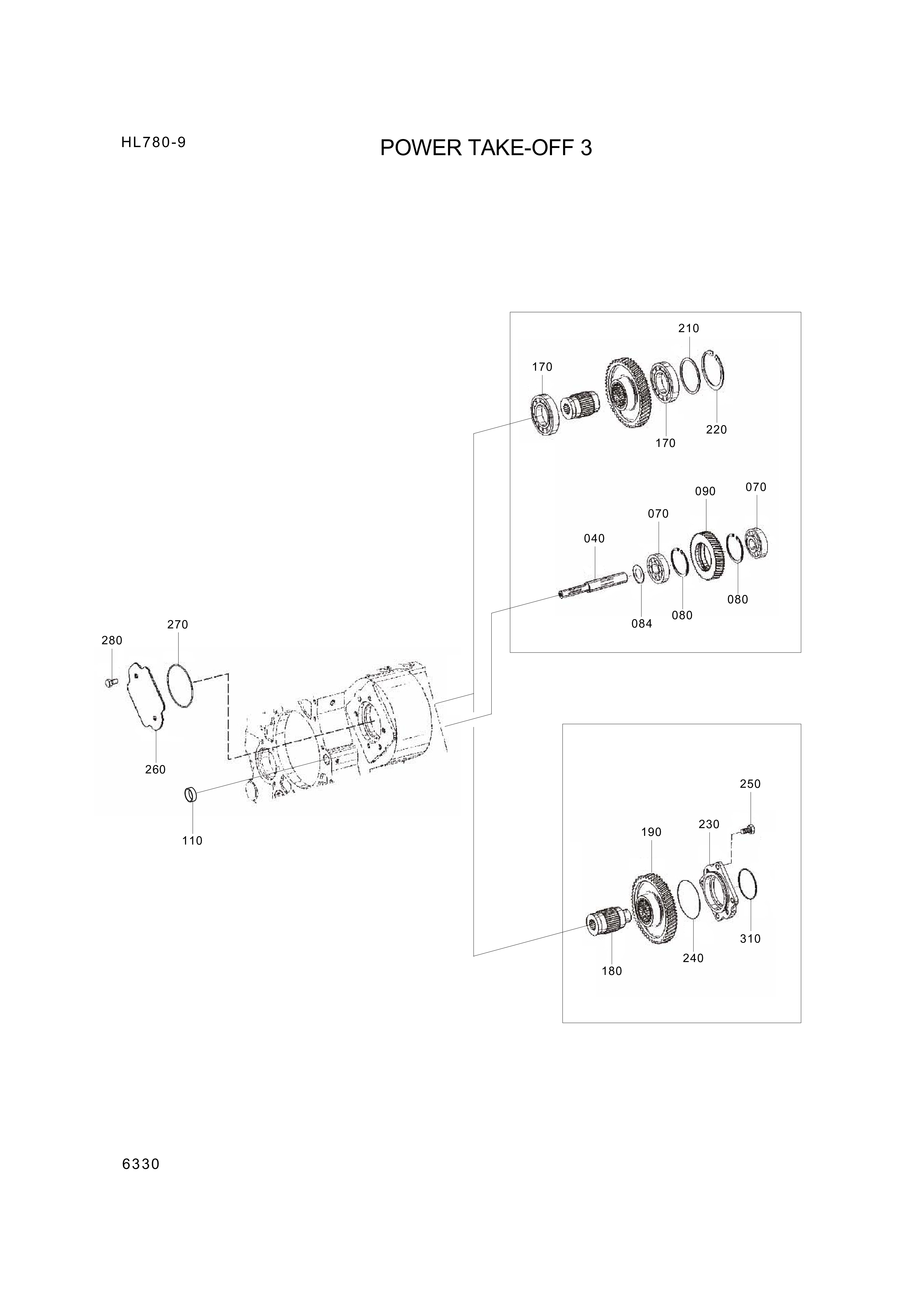 drawing for Hyundai Construction Equipment 0750-116-206 - BEARING-BALL (figure 5)