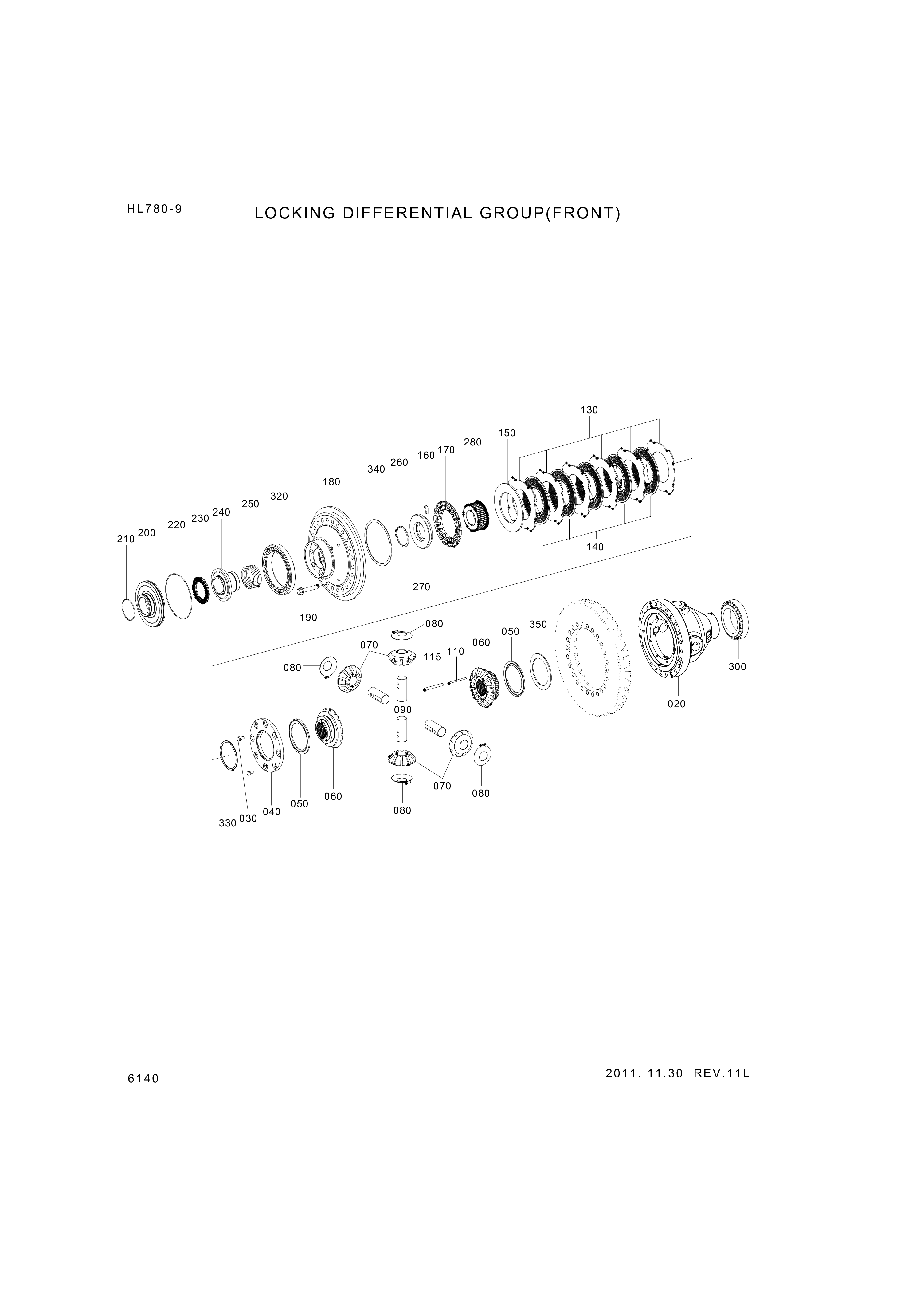 drawing for Hyundai Construction Equipment 0634-306-295 - O-RING (figure 5)