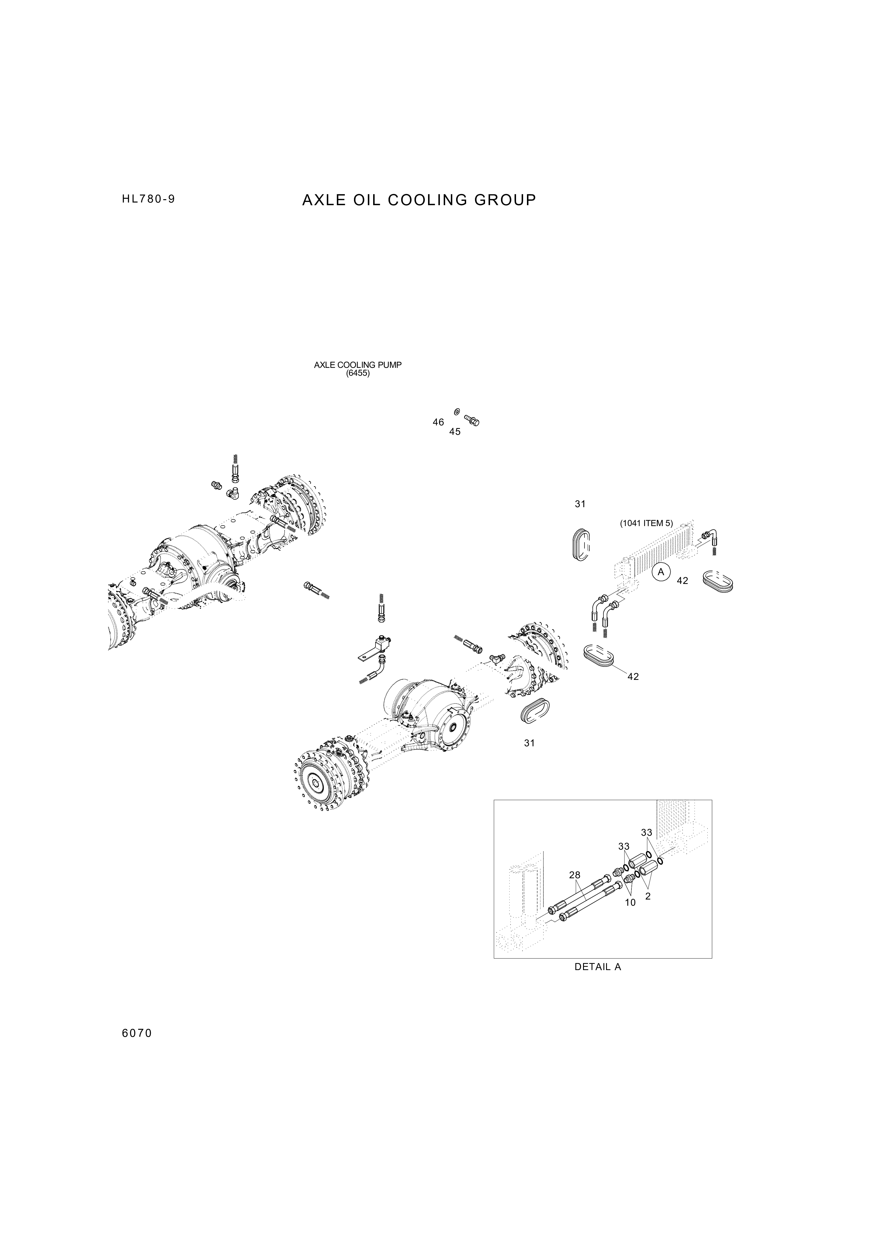 drawing for Hyundai Construction Equipment P930-062031 - HOSE ASSY-ORFS&THD (figure 1)